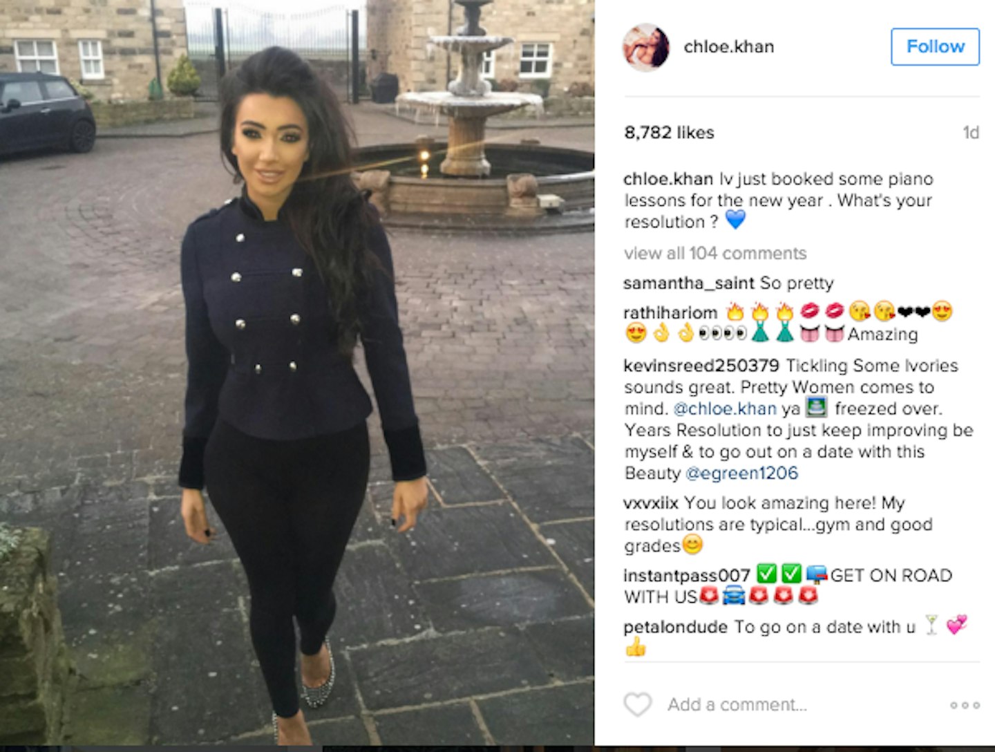 Chloe Khan instagram