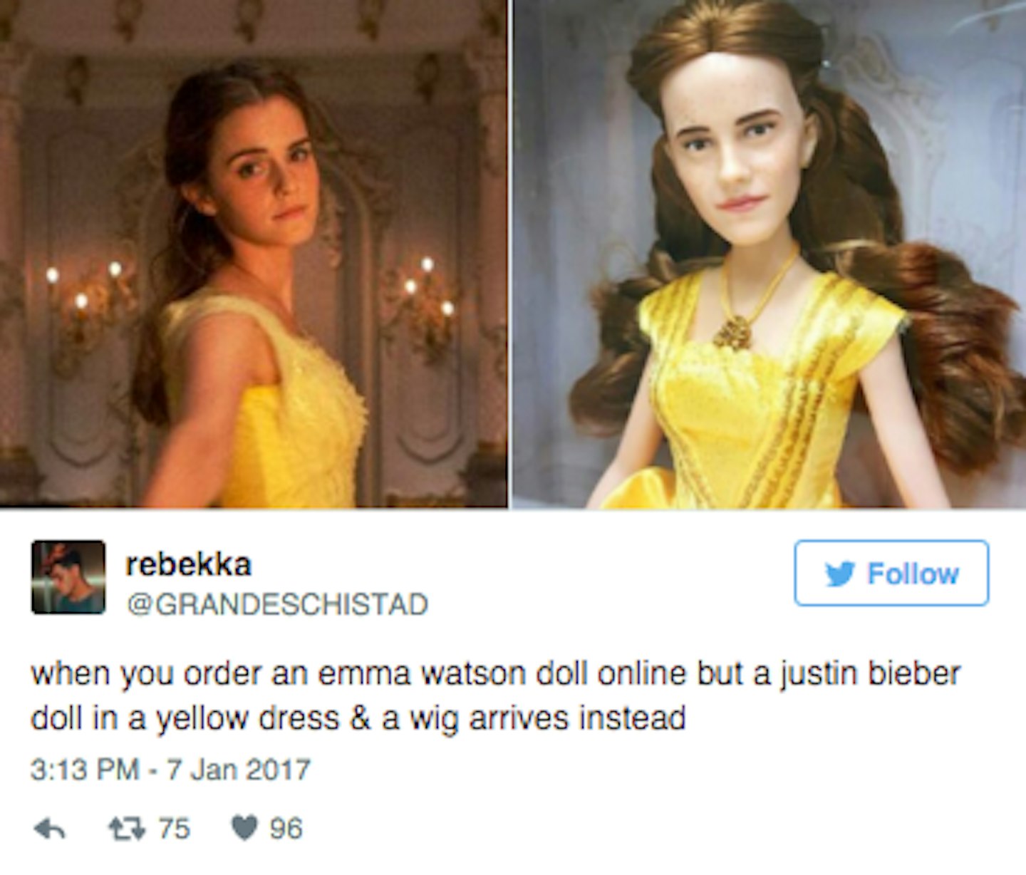 Justin bieber and emma watson