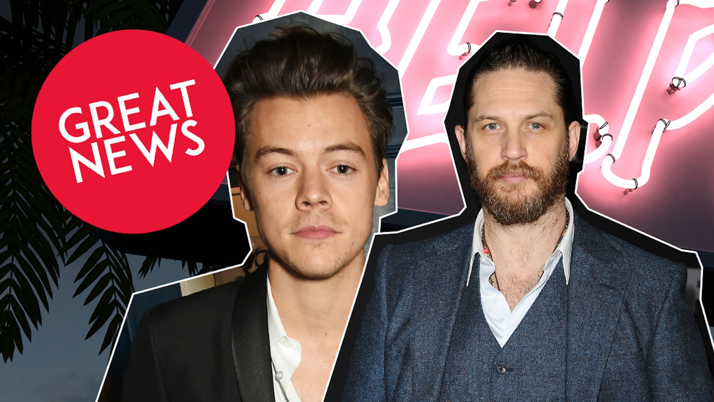 Harry Styles and Tom Hardy