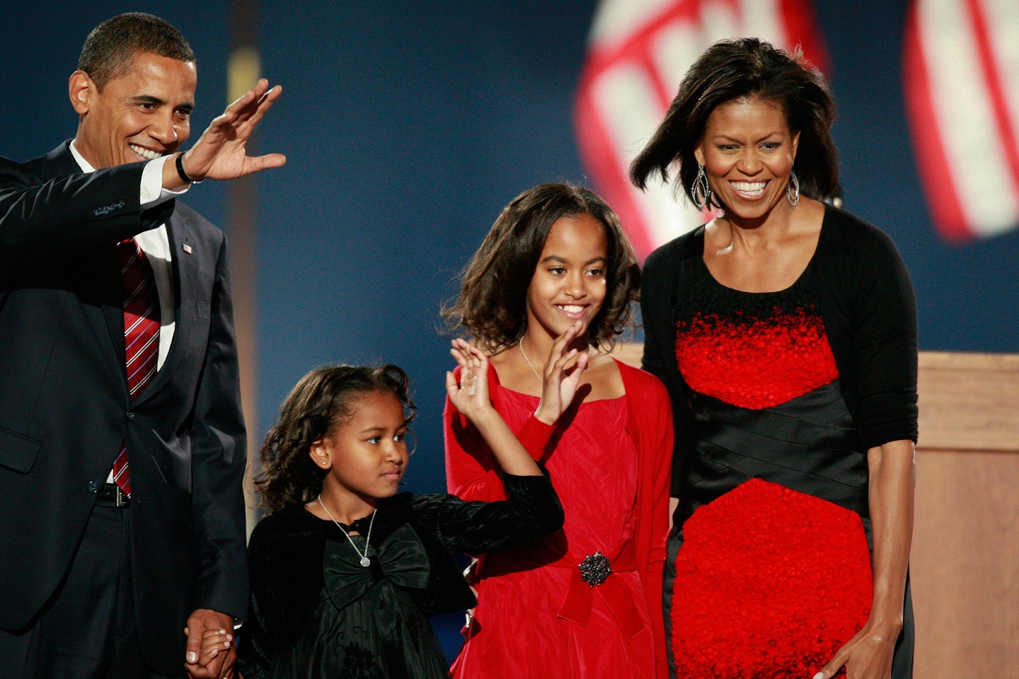 obama family michelle sasha malia barack