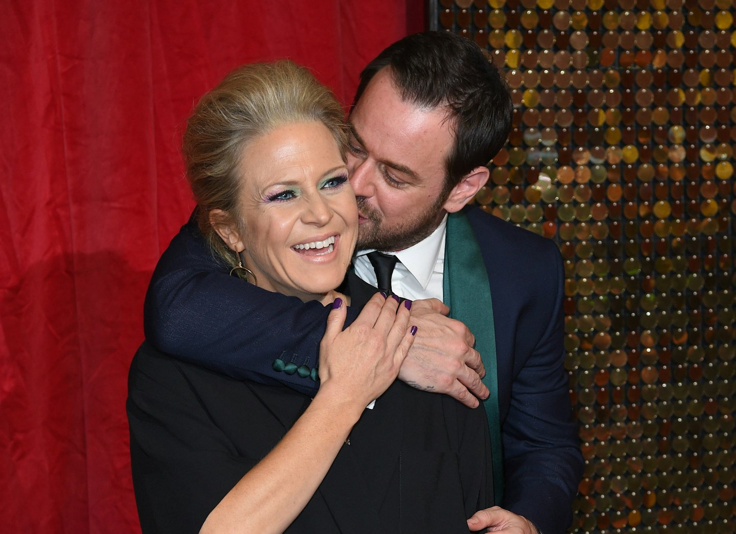 Danny Dyer and Kellie Bright red carpet EastEnders