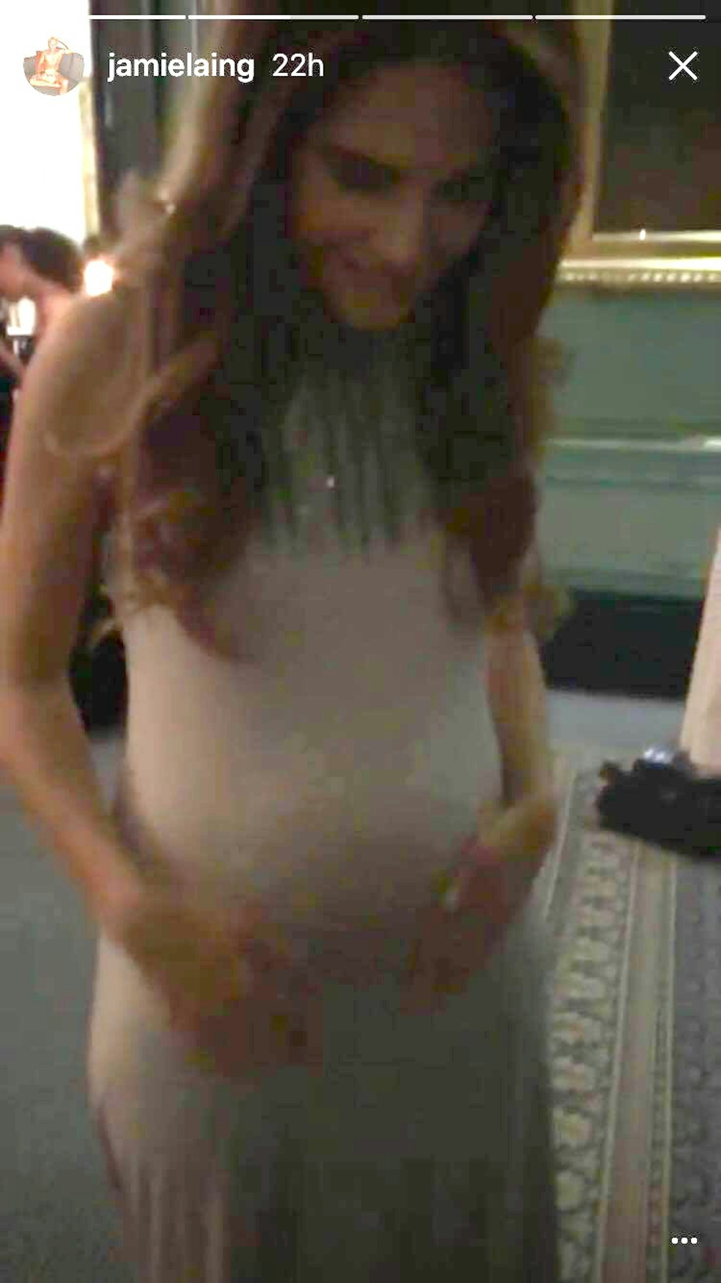 Binky Felstead baby bump