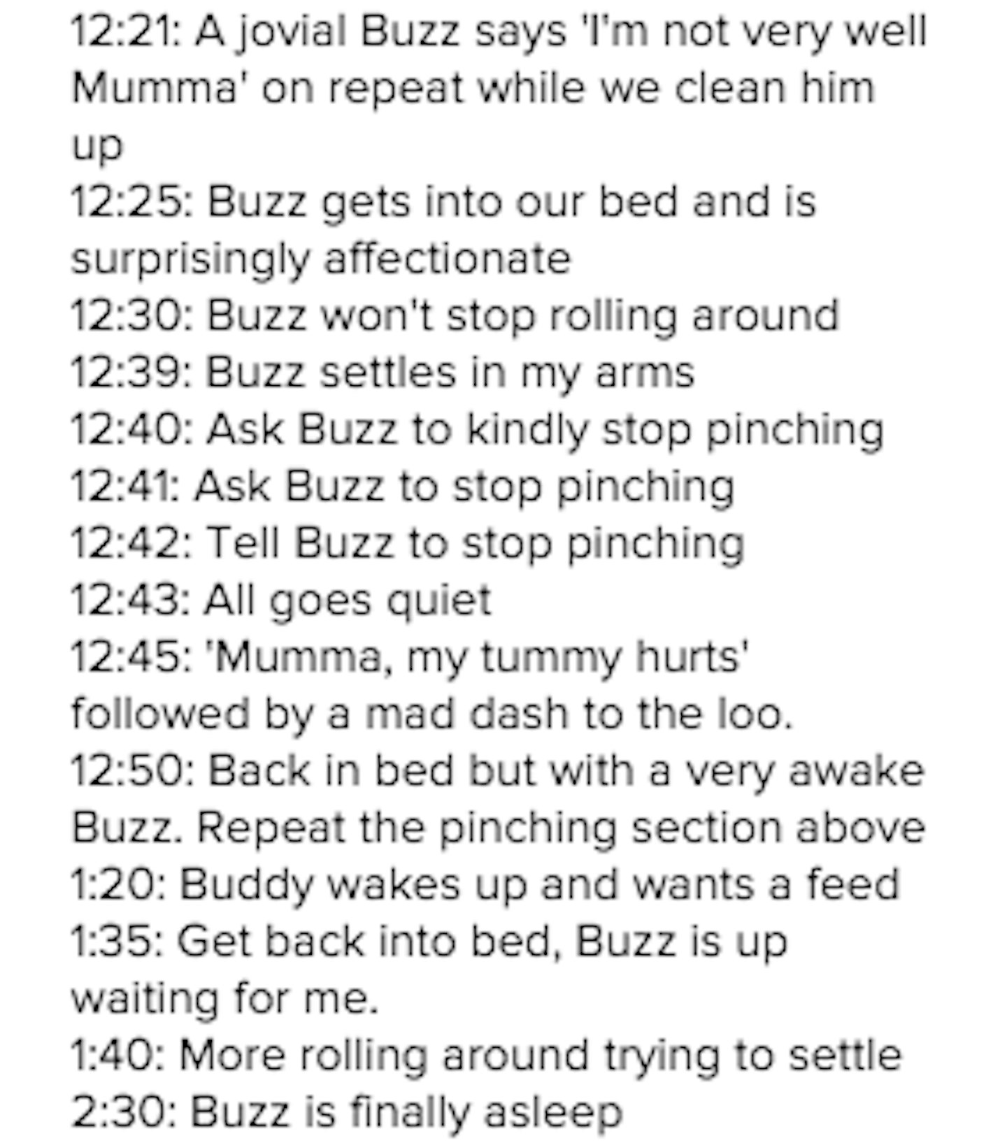 Giovanna Fletcher ill Instagram post