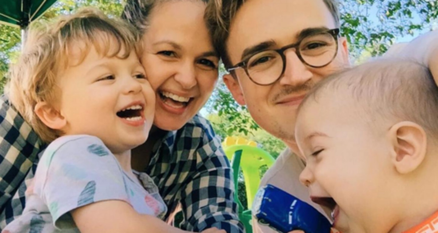 Tom Fletcher Giovanna Fletcher Buzz Fletcher Buddy Fletcher