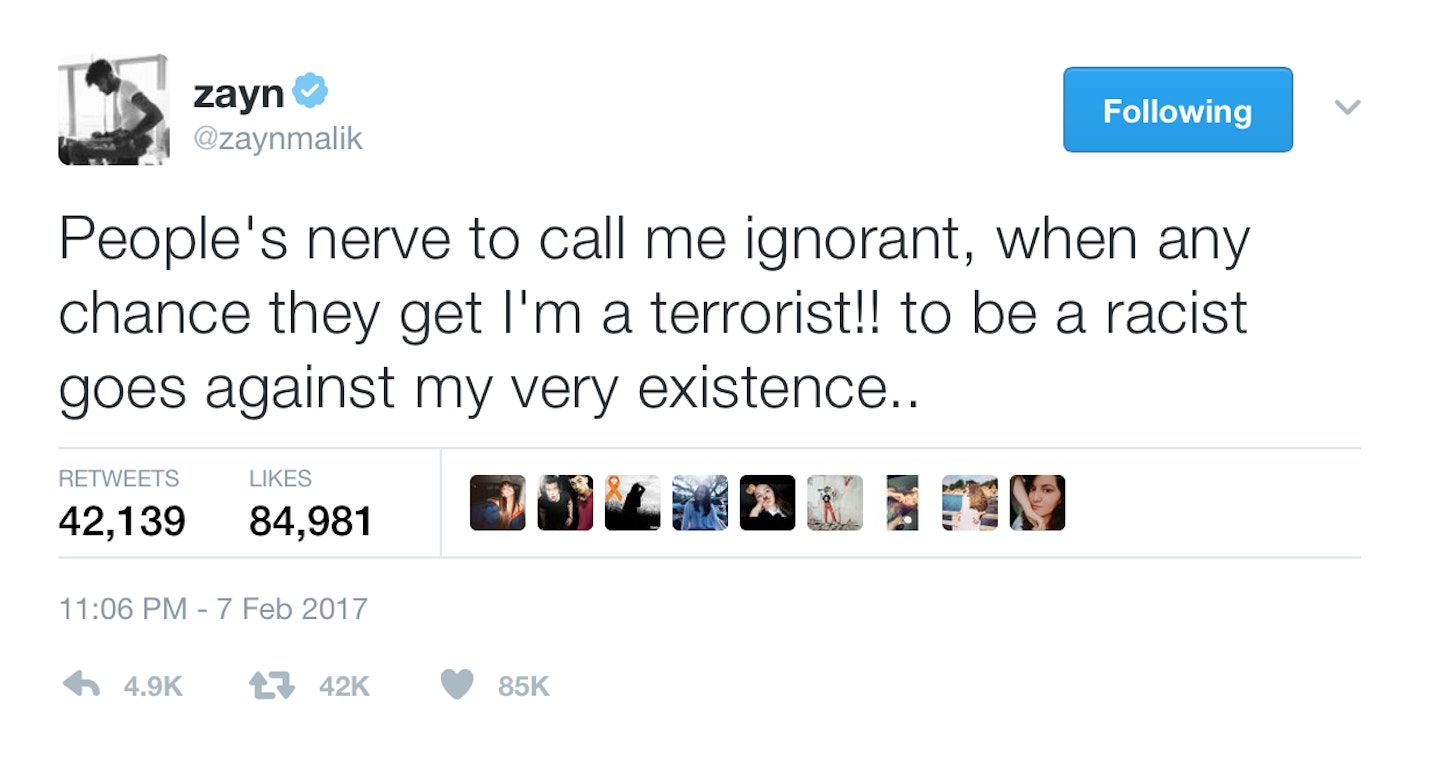 Zayn twitter