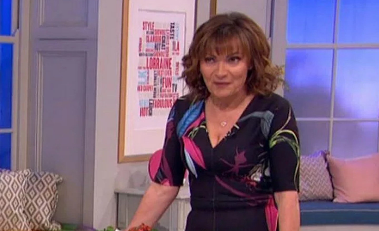 Lorraine Kelly, dress, Next