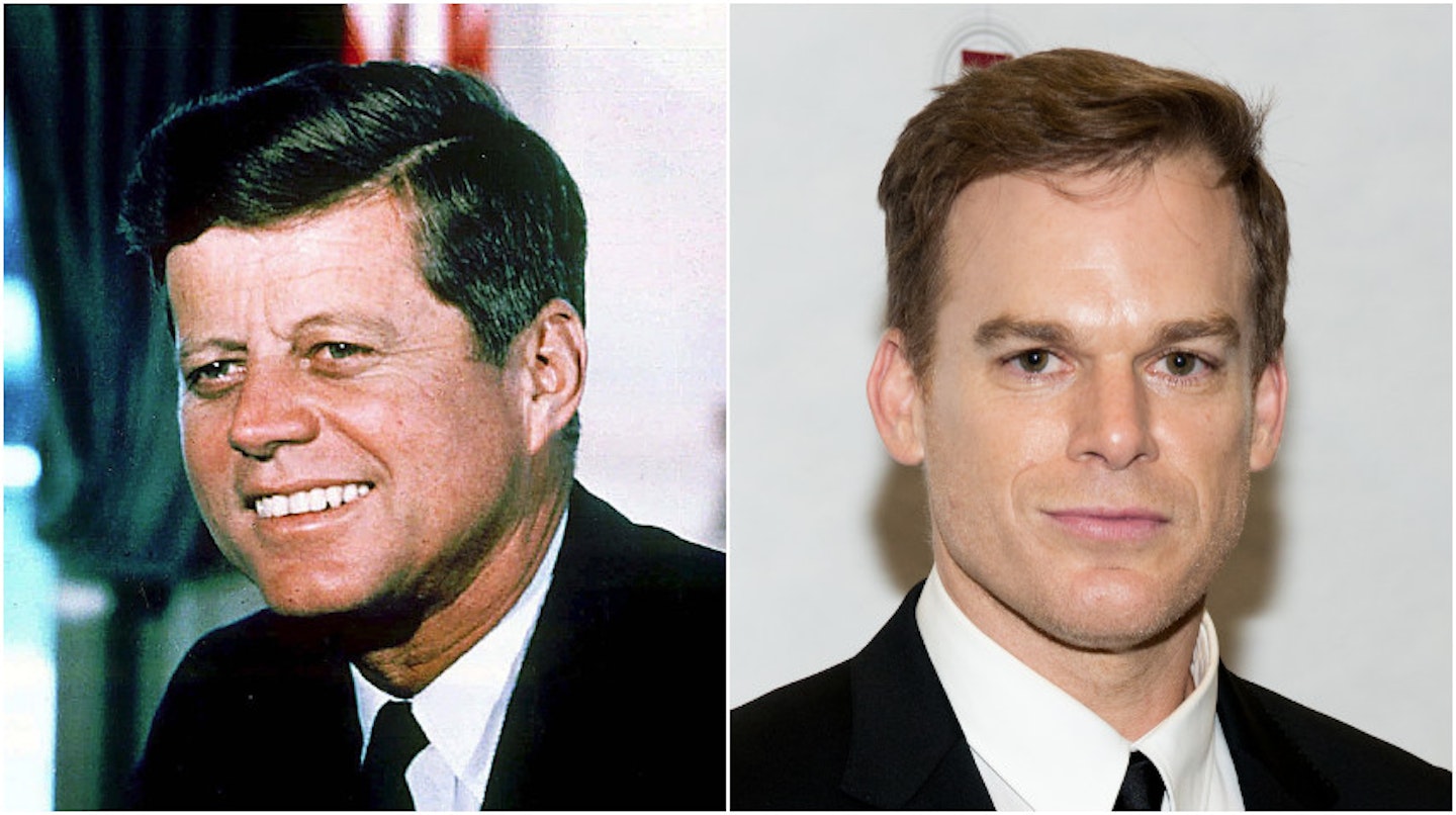 michael c hall john f kennedy the crown