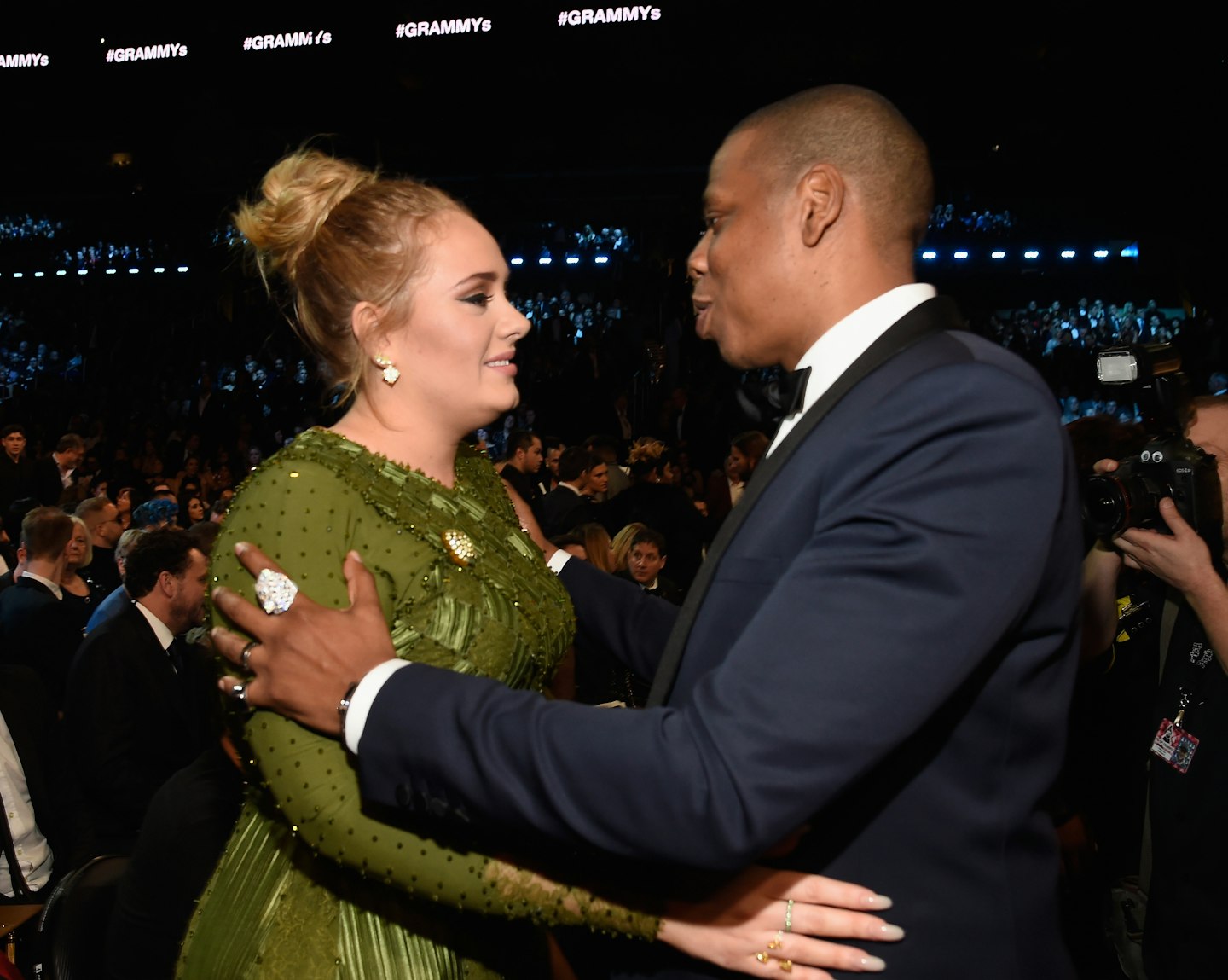 adele beyonce tribute jay z grammys 2017