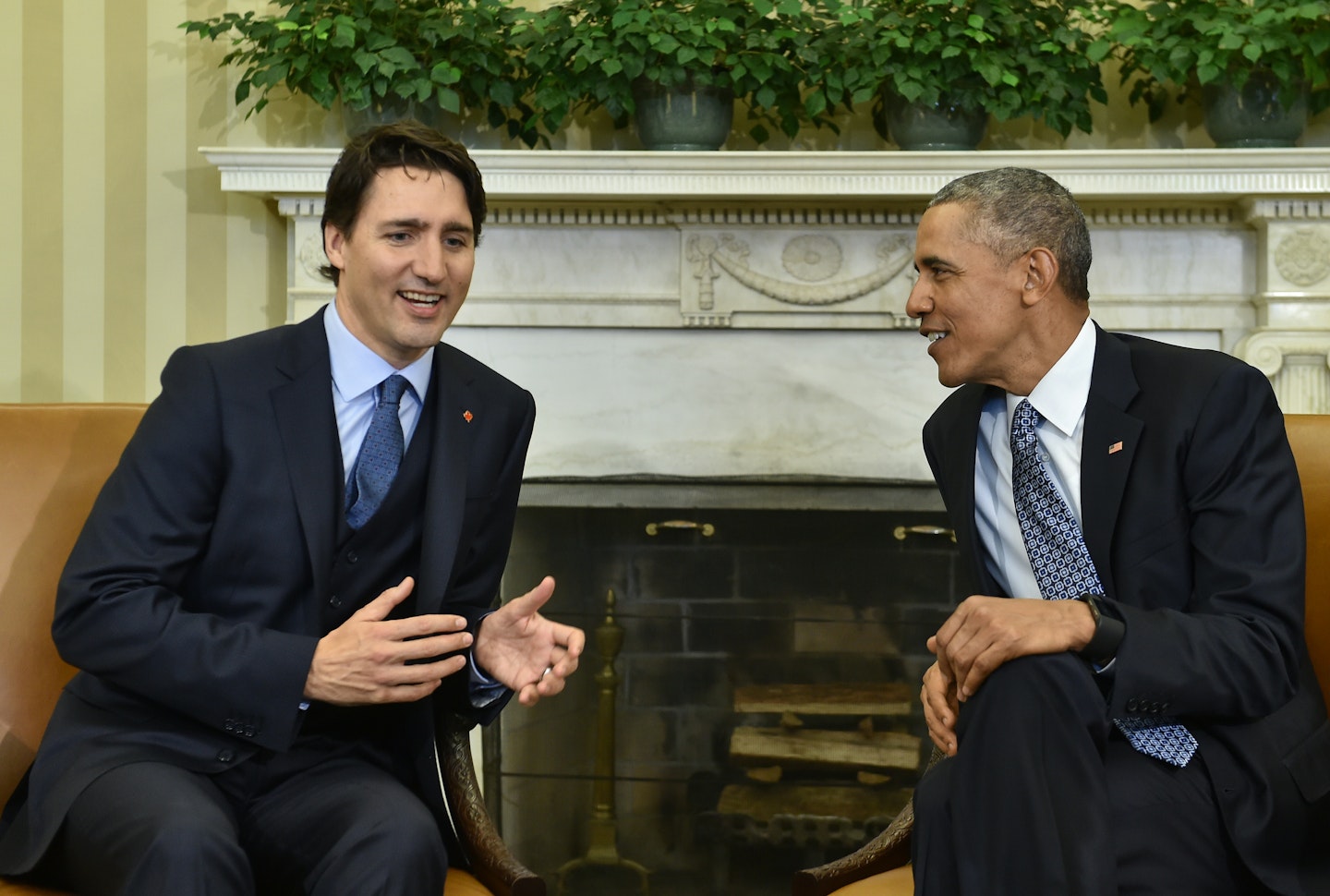 barack obama justin trudeau