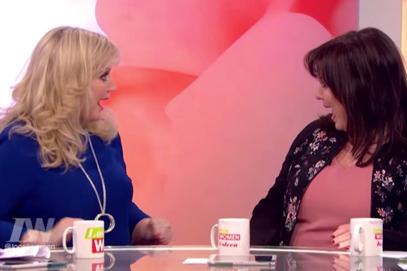 Coleen Nolan Sees Her Sister Linda Nolans Facelift For The First Time Live On Loose Women Closer 3540