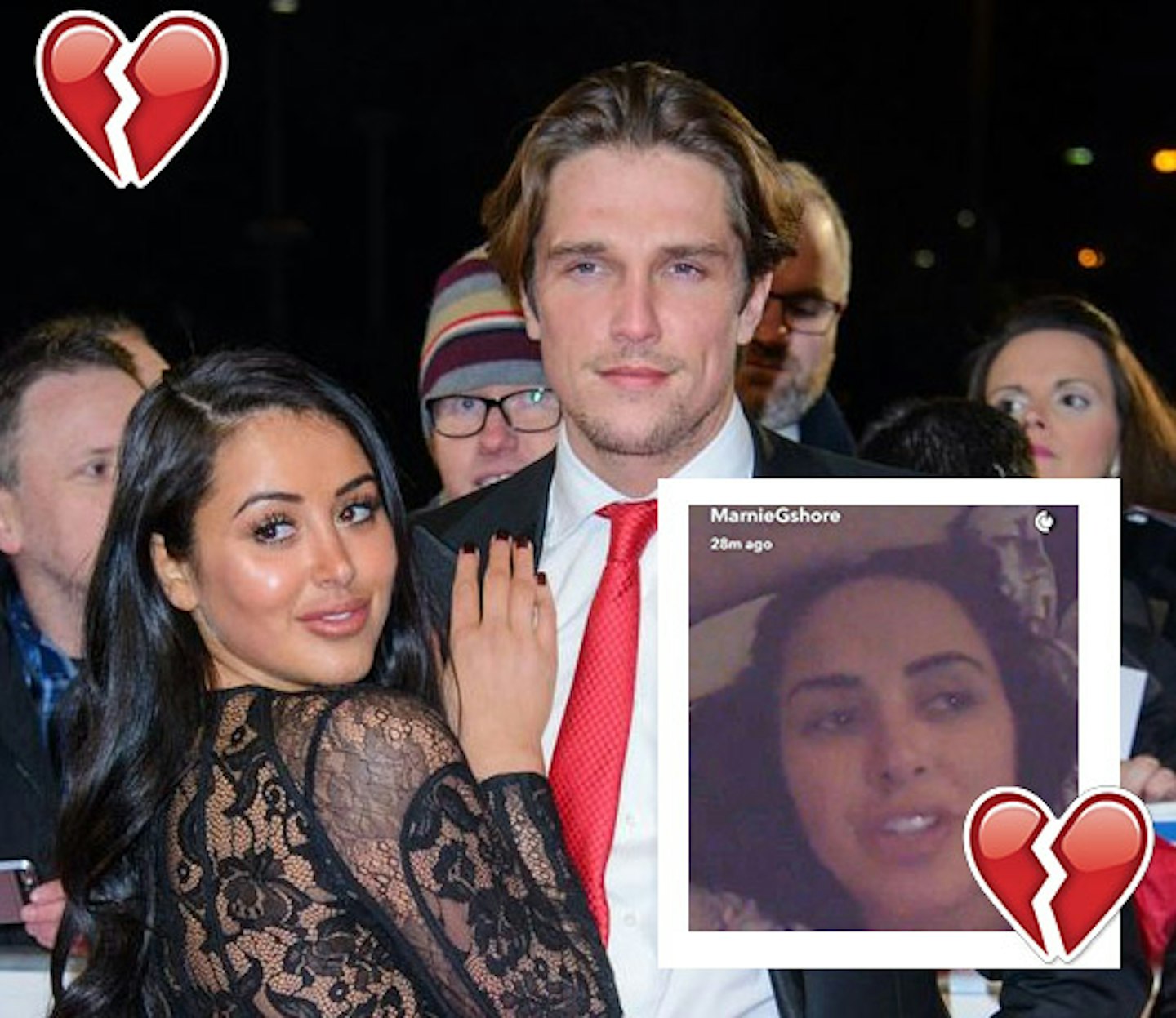 Lewis bloor Marnie Simpson over