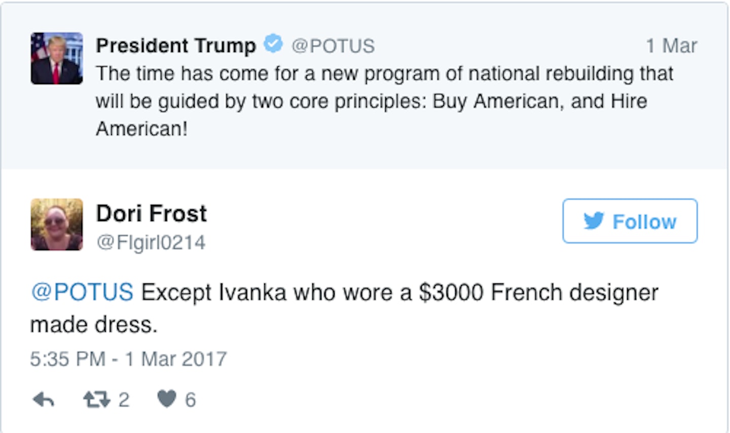 ivanka trump tweets