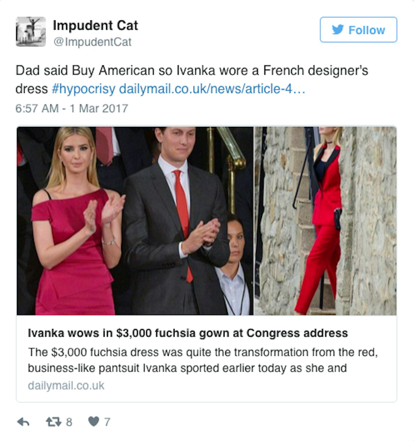 ivanka trump tweets