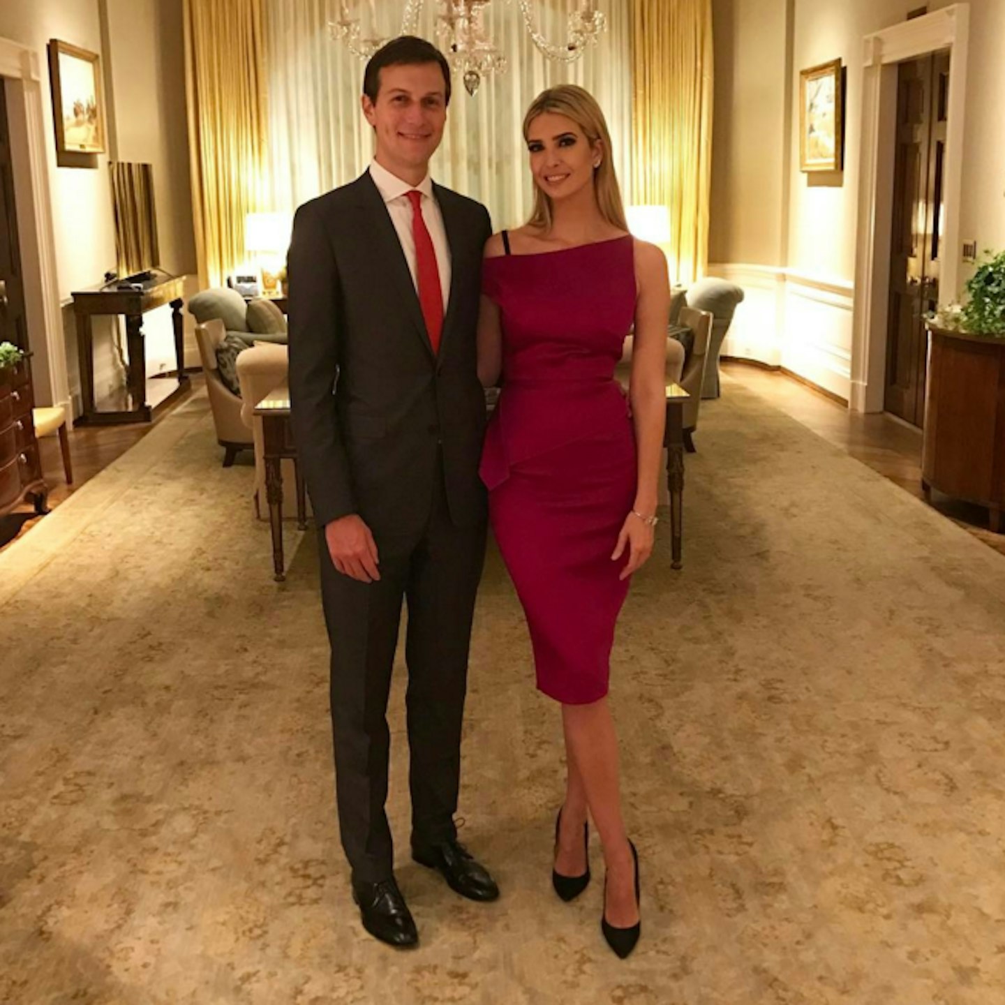 ivanka trump jared kushner roland mouret congress