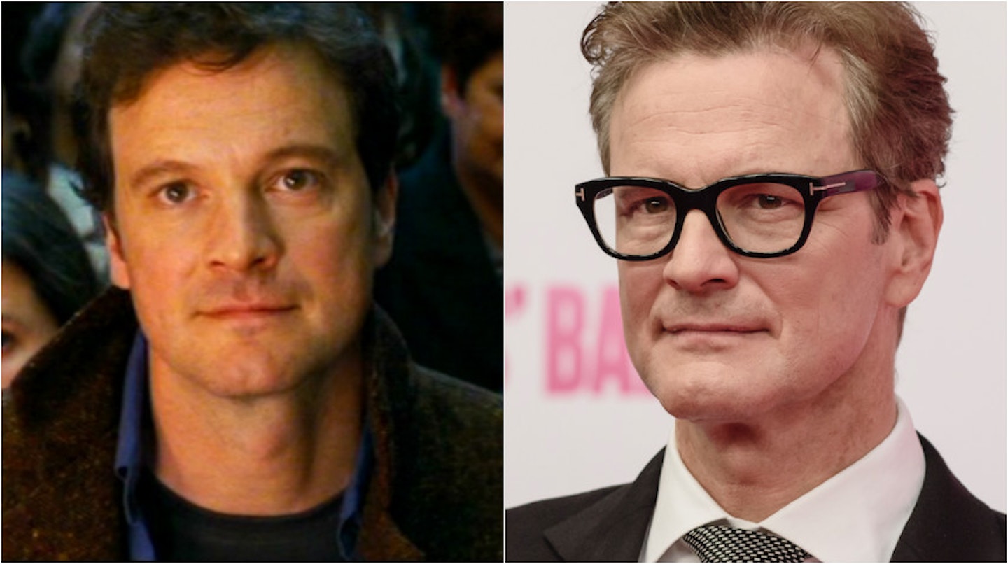 colin firth love actually then now