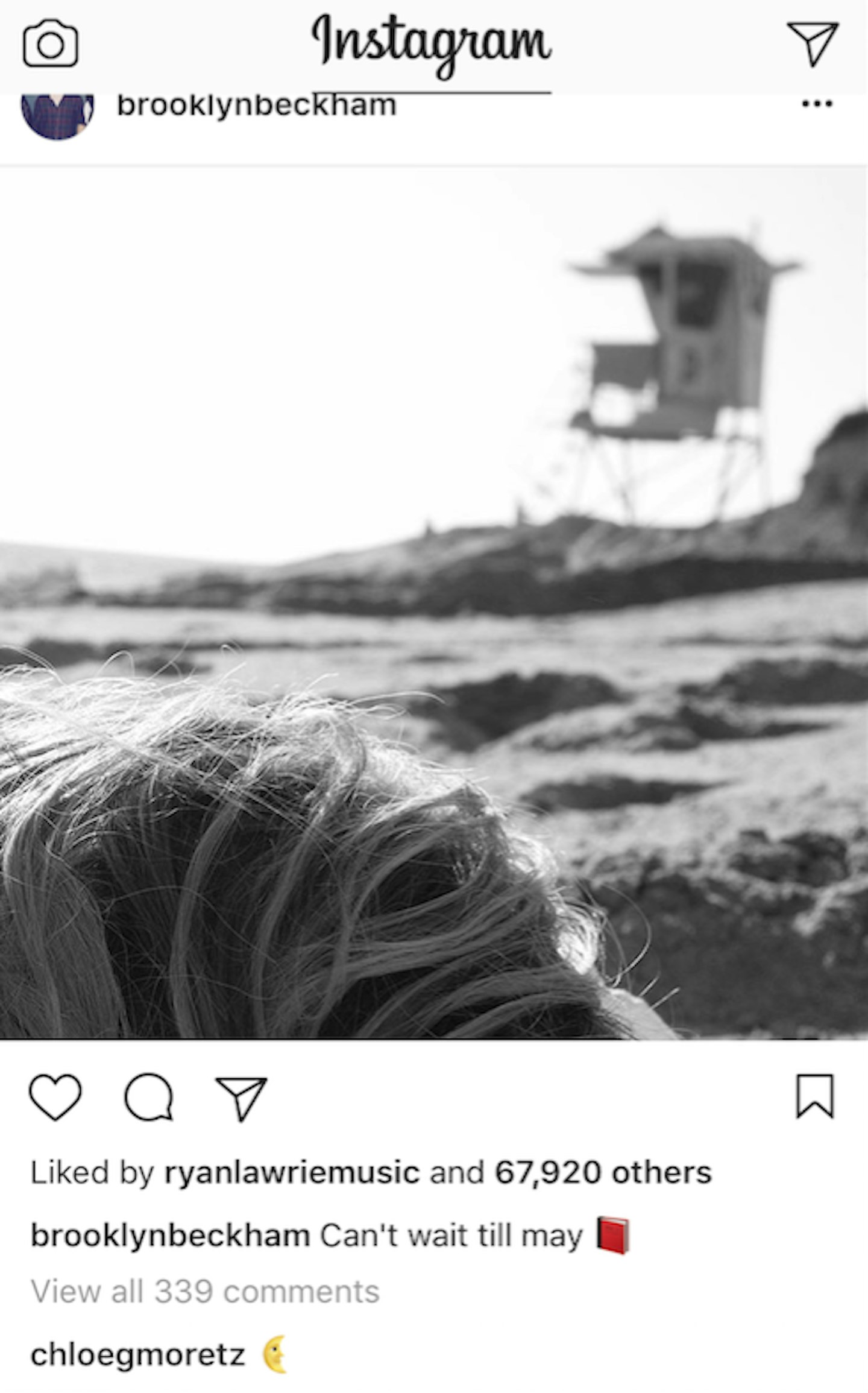 brooklyn beckham instagram