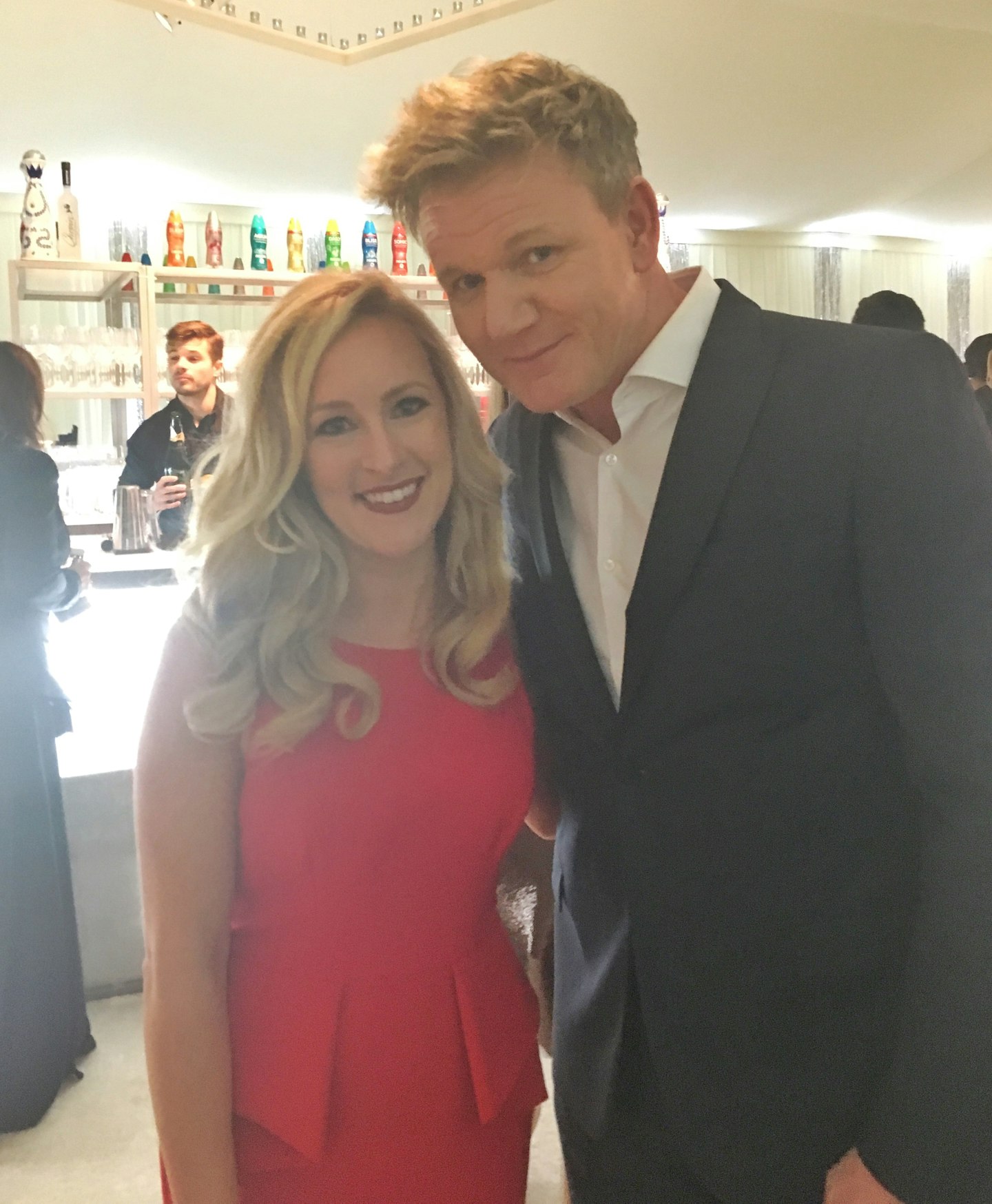 Gordon Ramsay created a five-course menu for the party