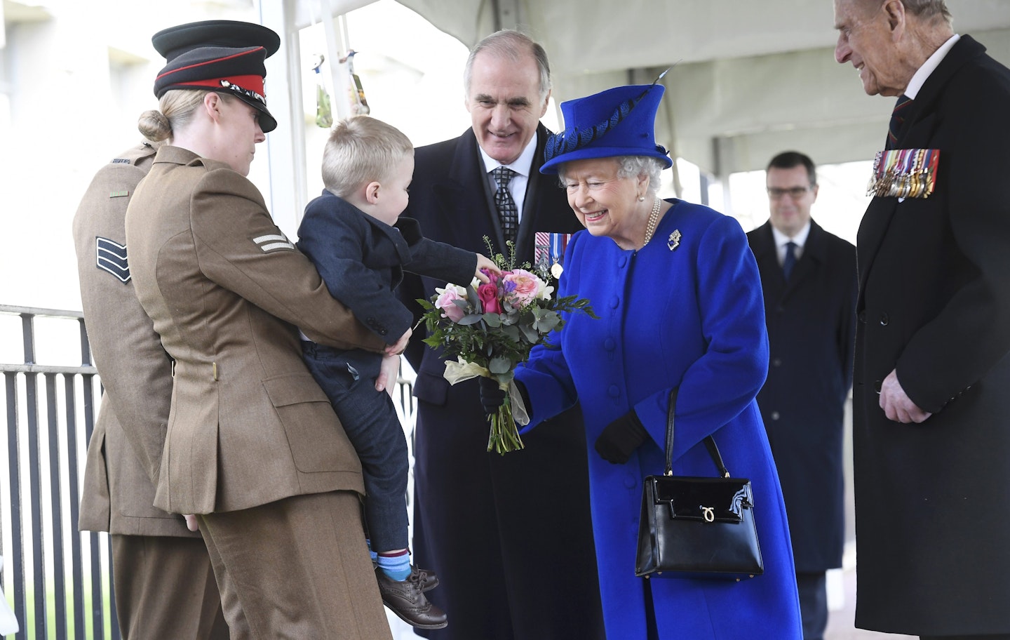 queen elizabeth child tantrum