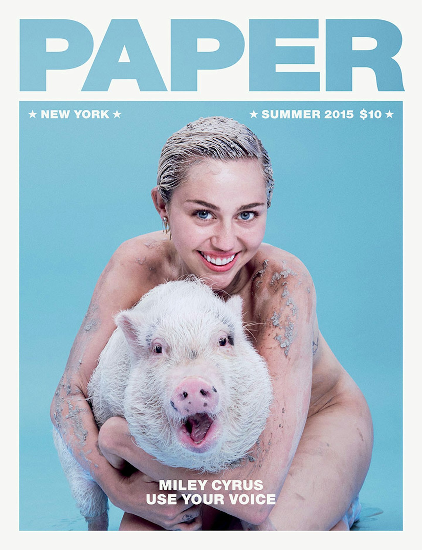 Miley Cyrus for PAPER