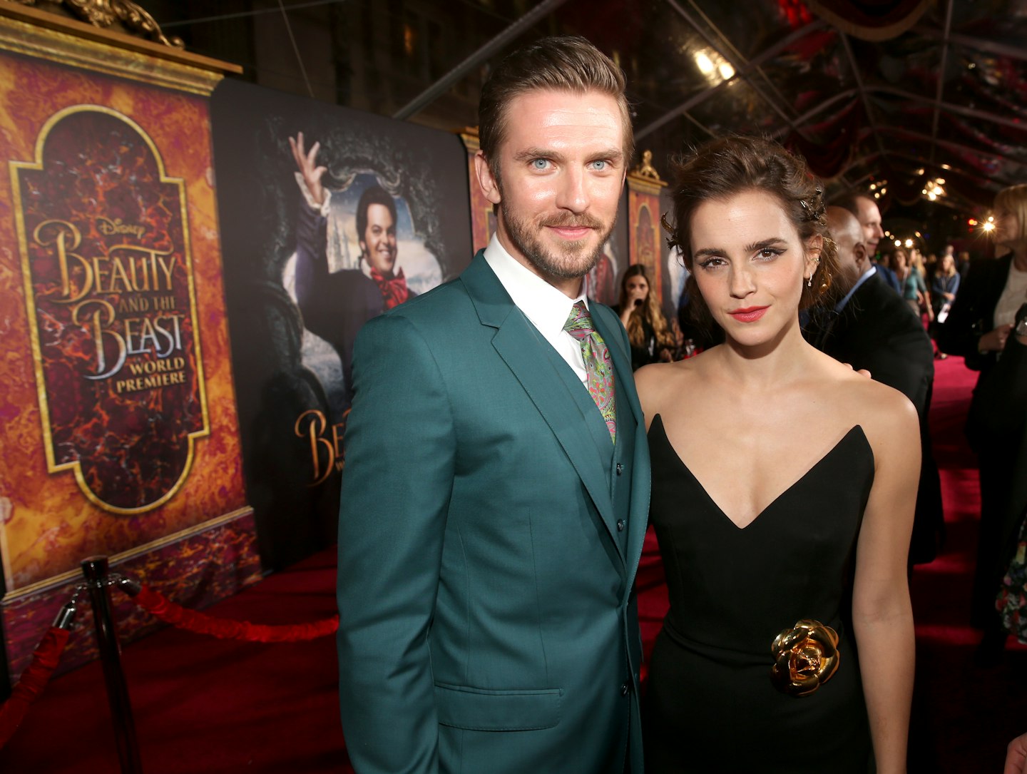 dan stevens emma watson beauty and the beast film