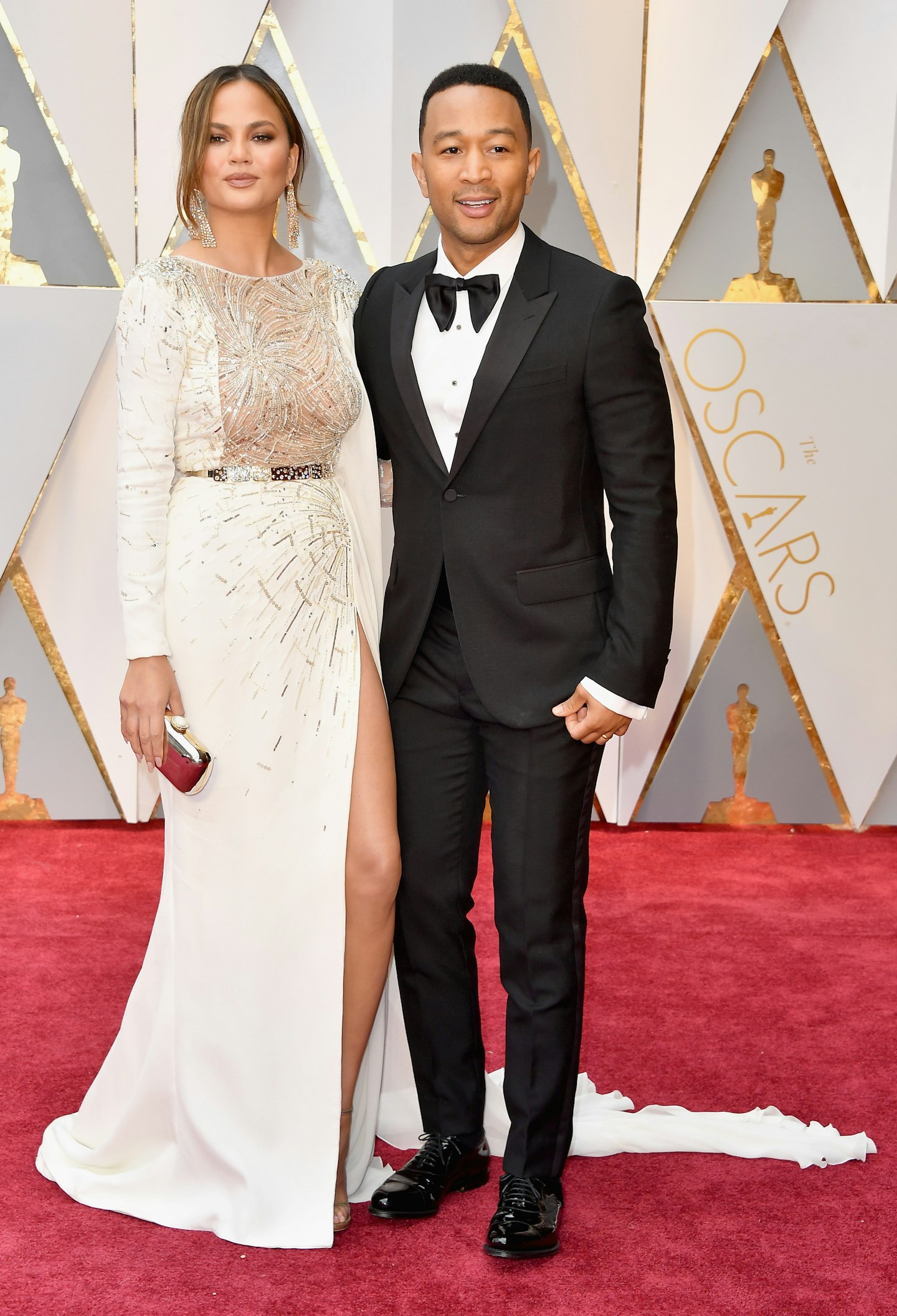 chrissy teigen john legend oscars 2017