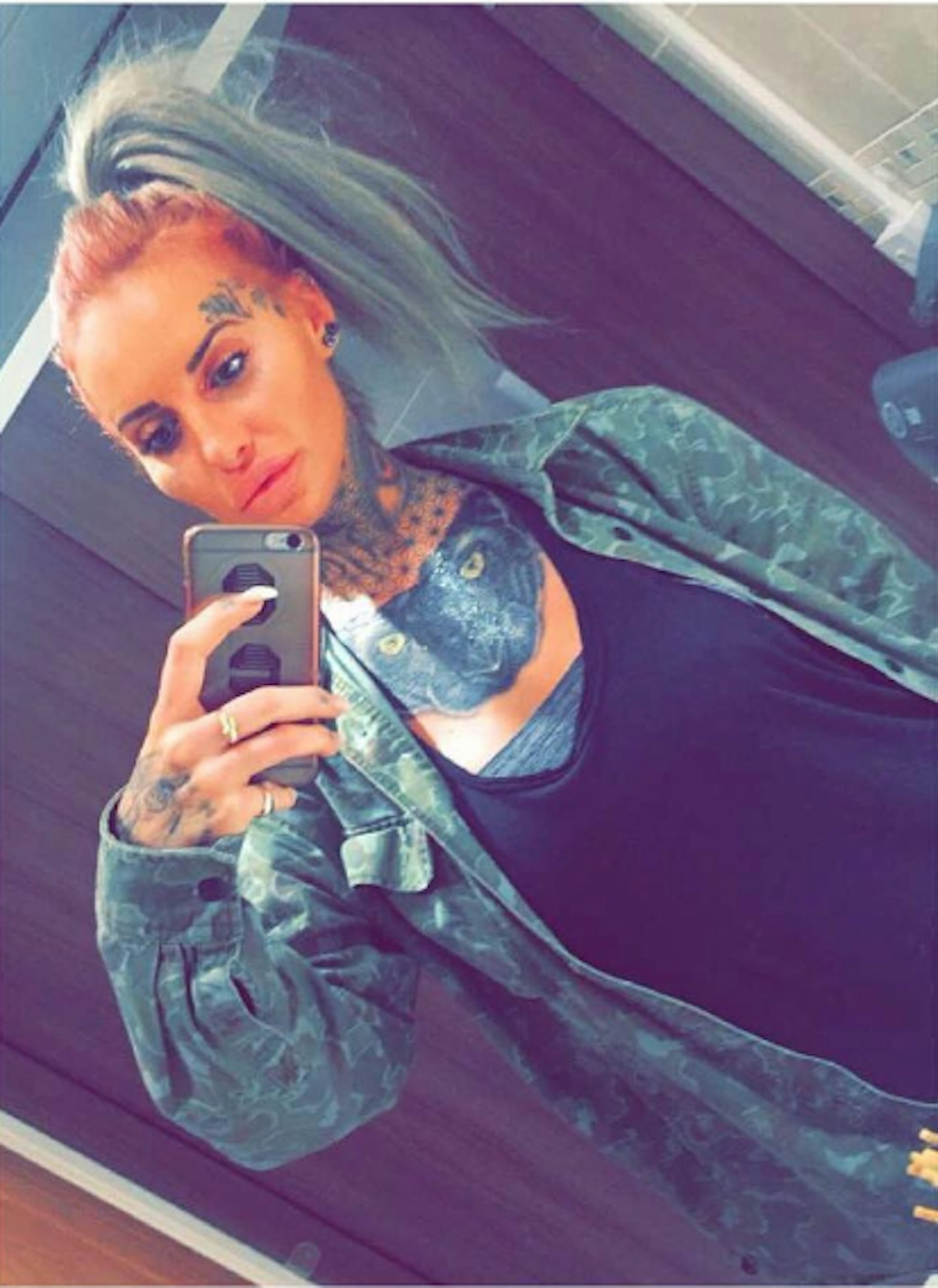 Jemma lucy gets a new tattoo