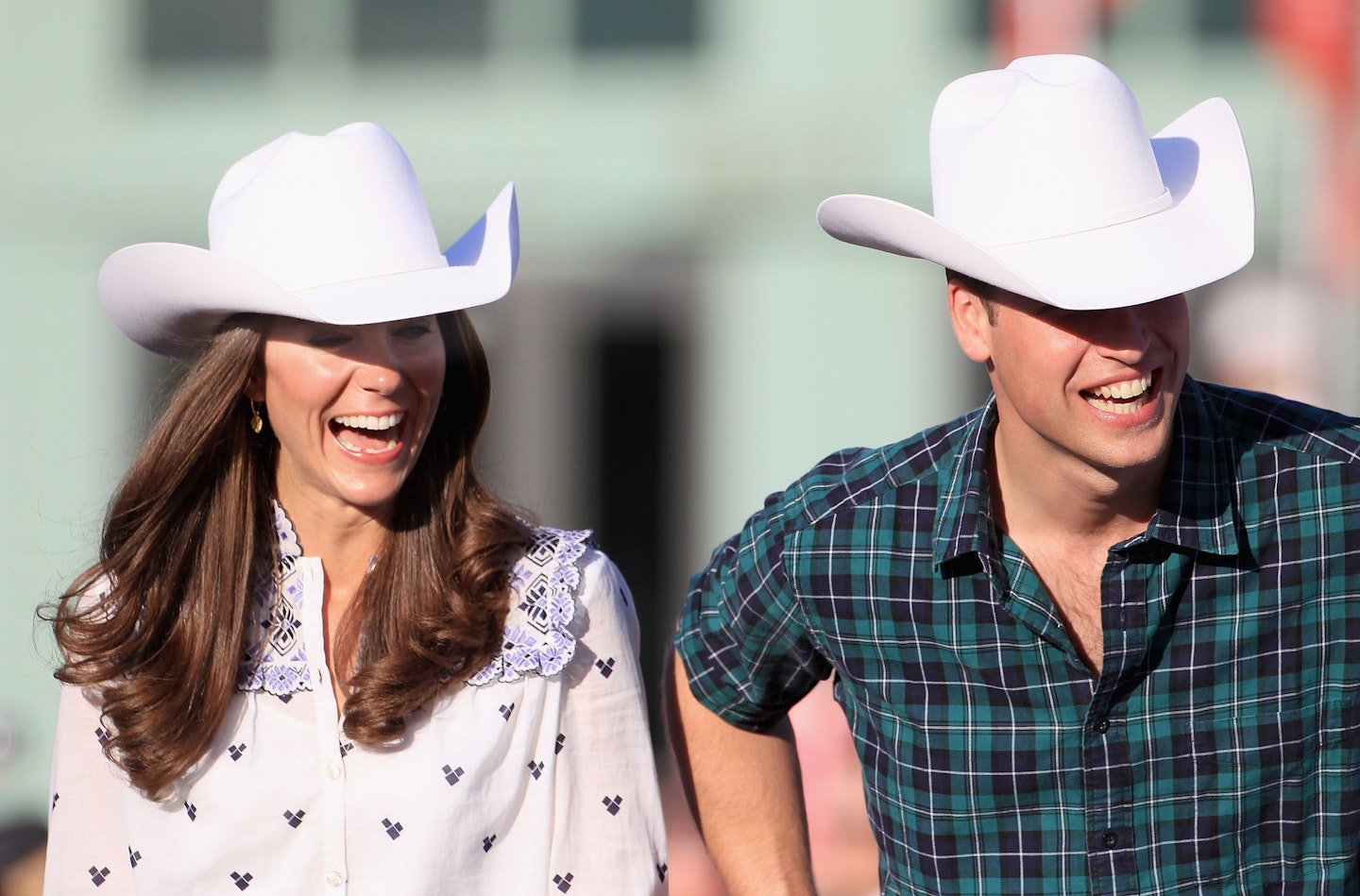 Kate Middleton and Prince William attend a rodeo