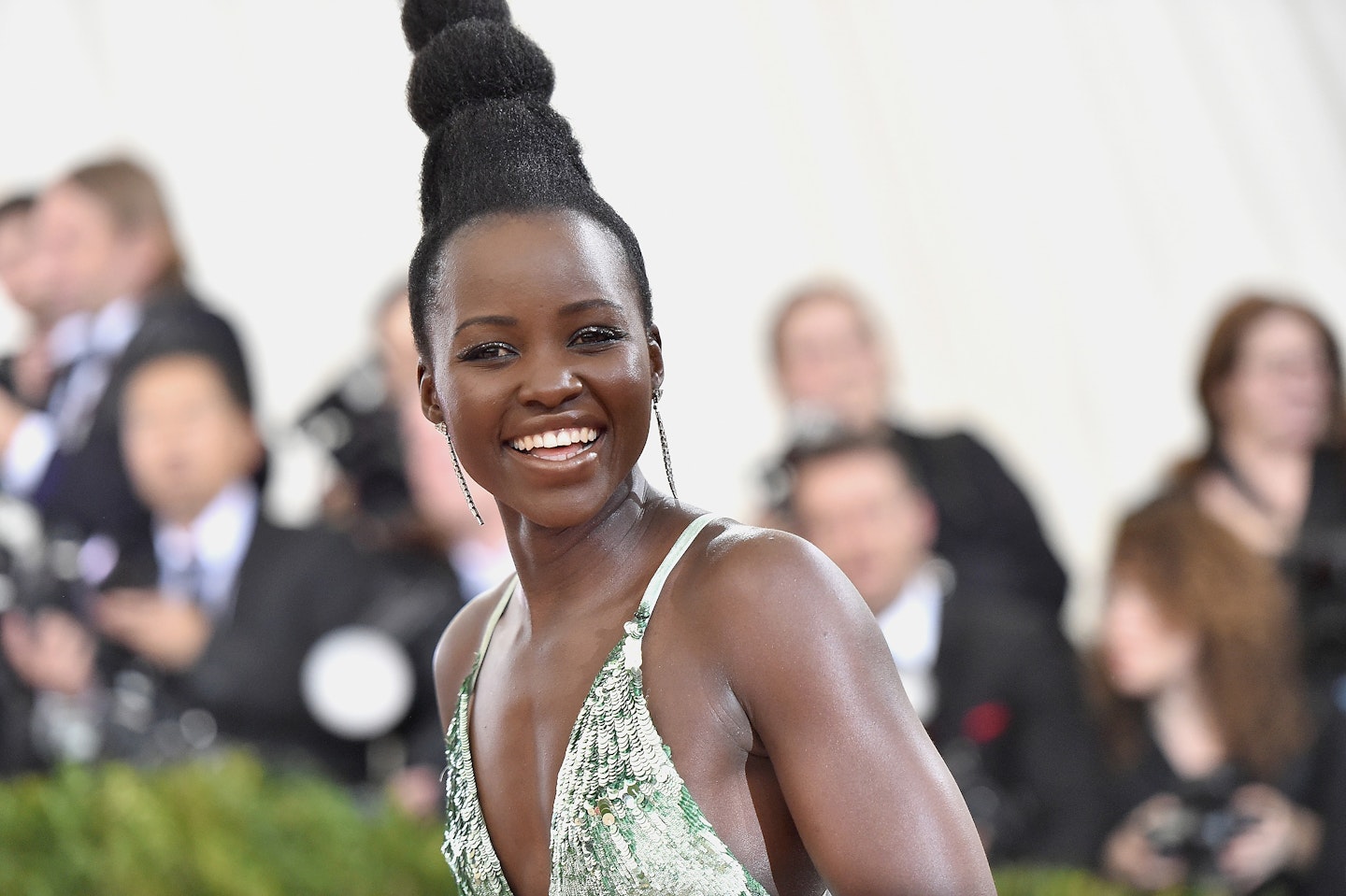 Lupita Nyong'o at the Met Gala 2016