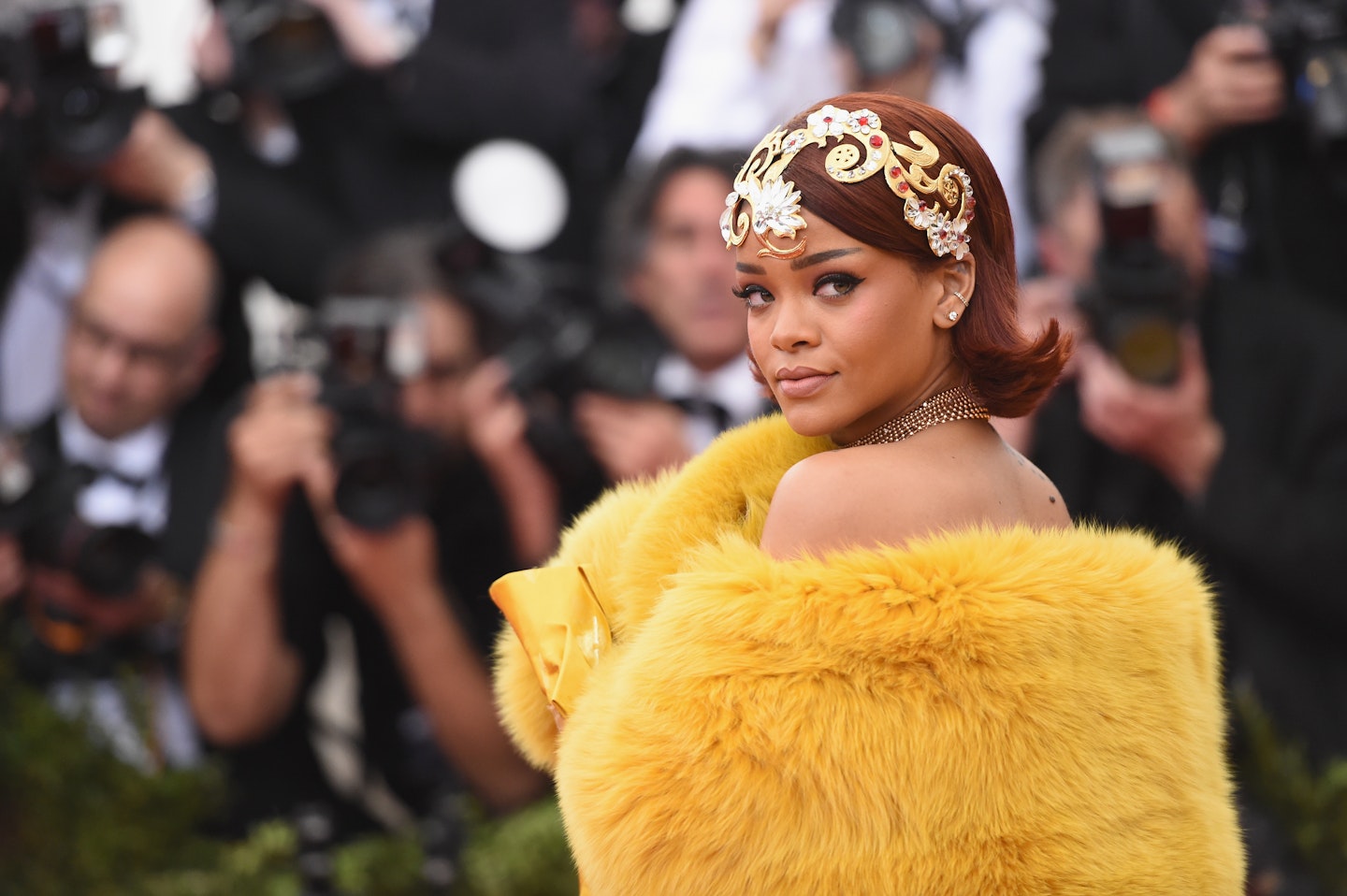 Rihanna at the Met Gala 2015