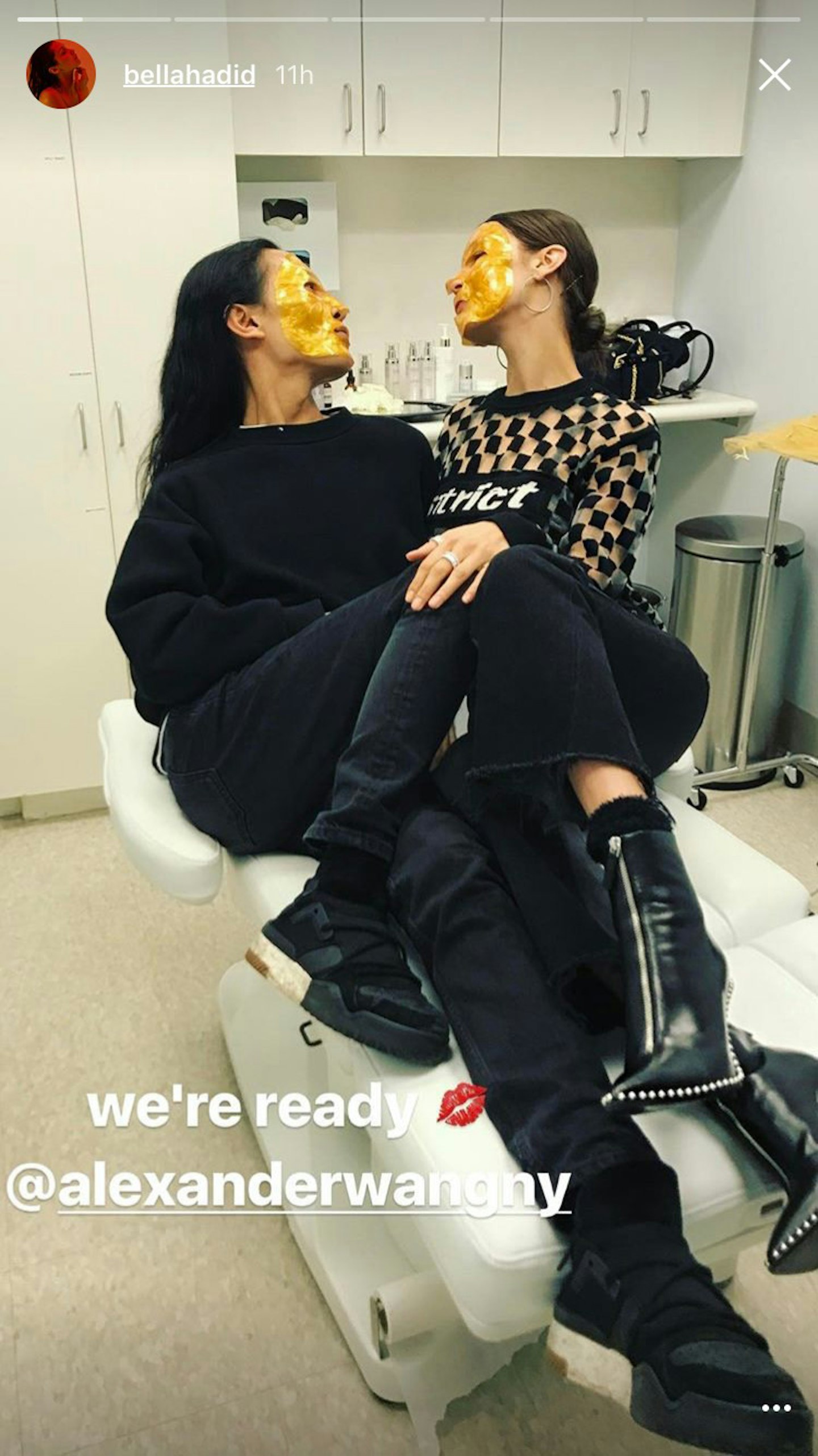 bella hadid met gala instagram