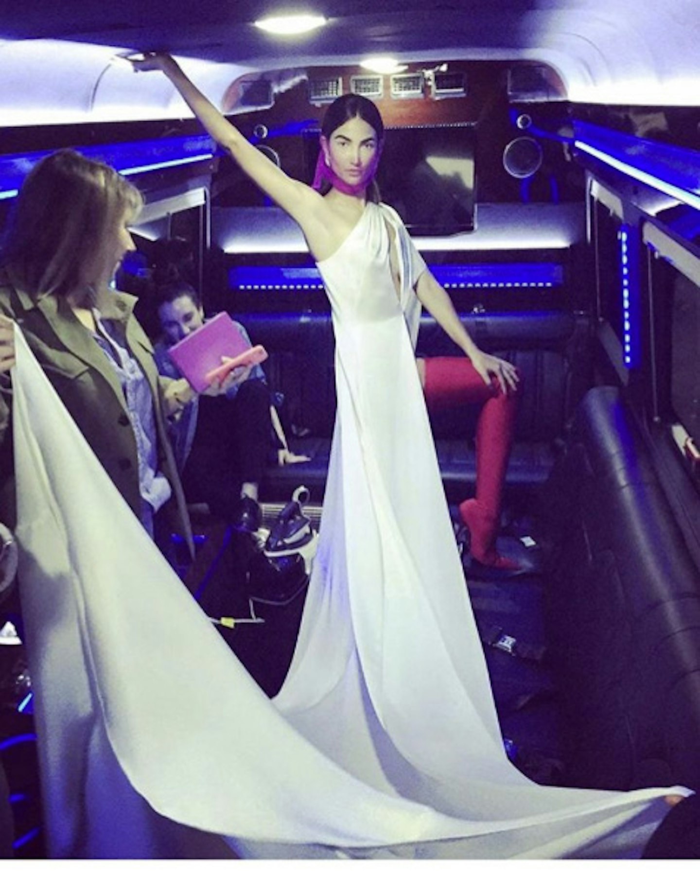 lily aldridge met gala