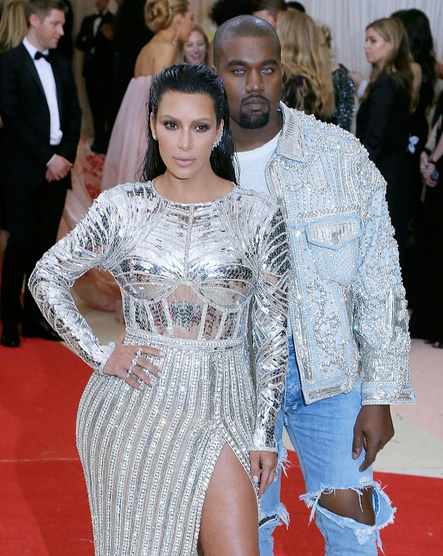 Kim and Kanye