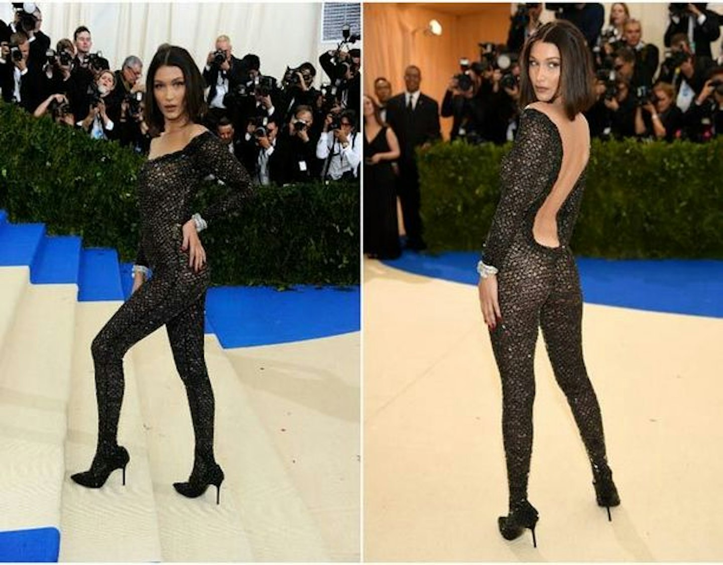 Bella Hadid met ball