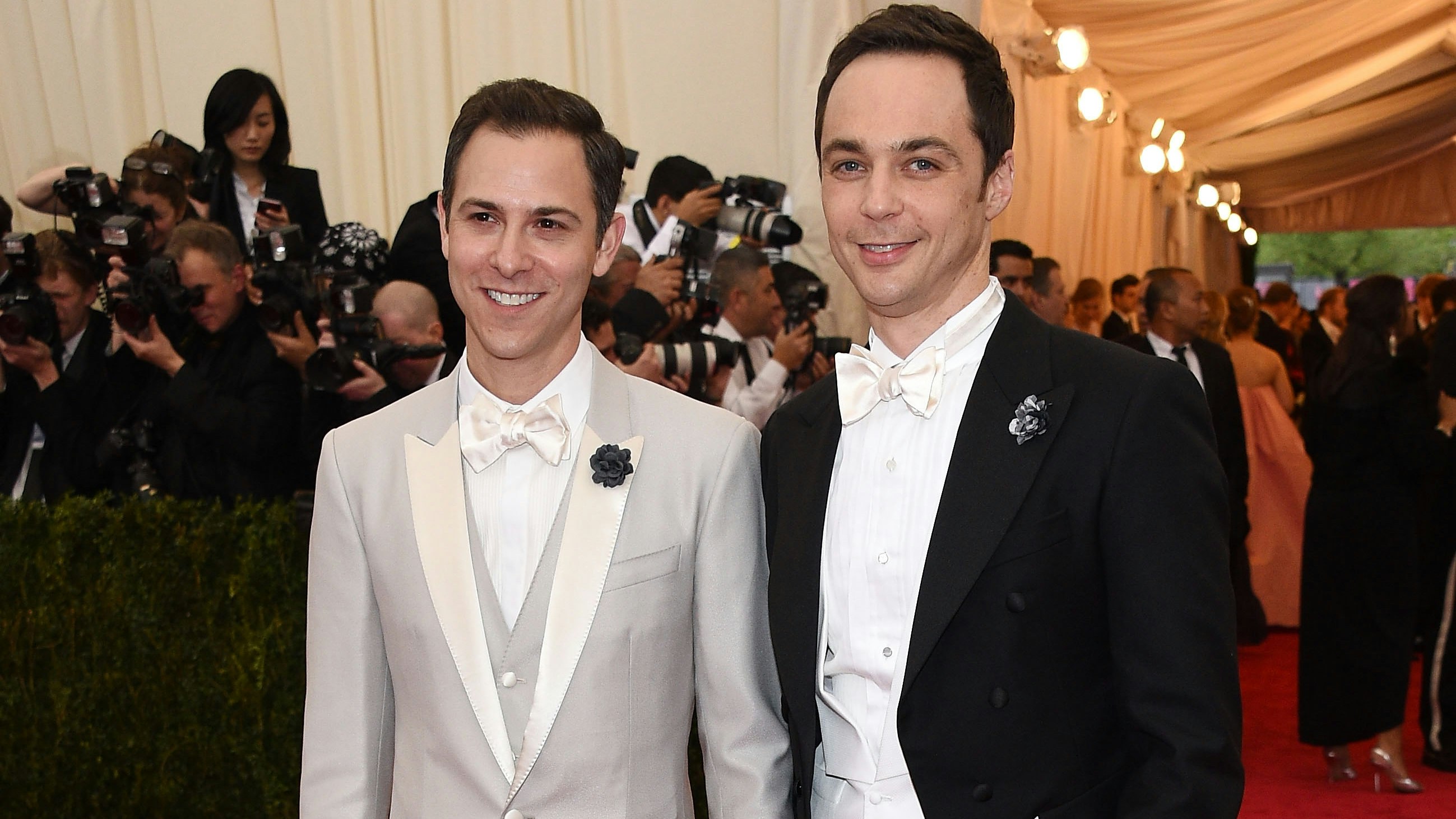 Jim Parsons who plays Sheldon Cooper in The Big Bang Theory married his longterm boyfriend Todd