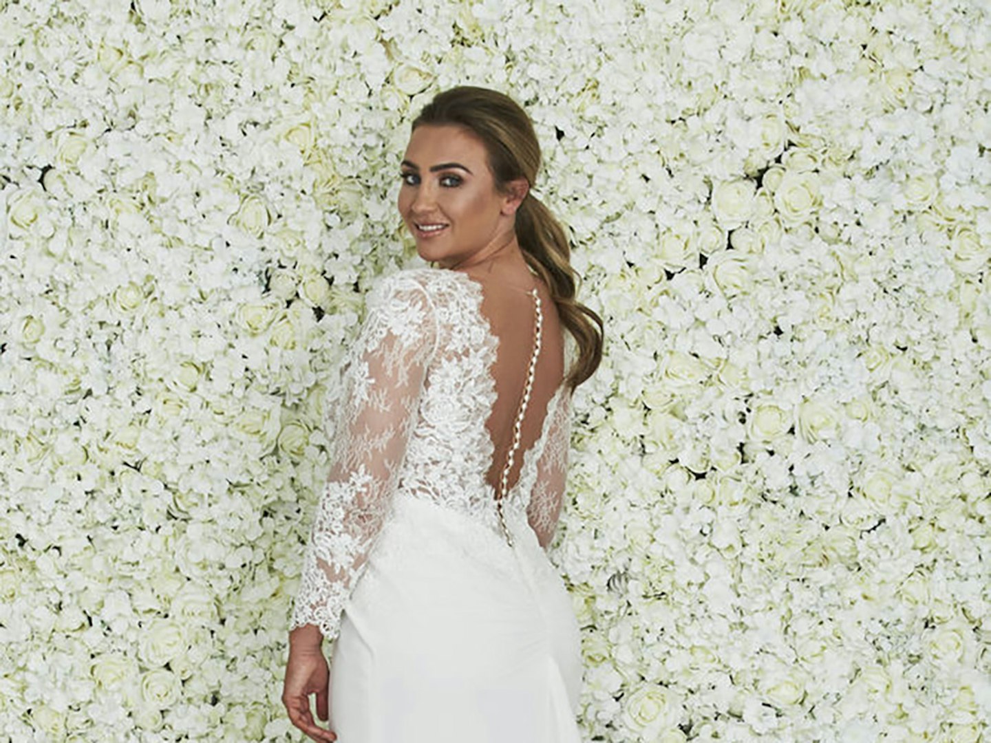 Lauren Goodger wedding shoot