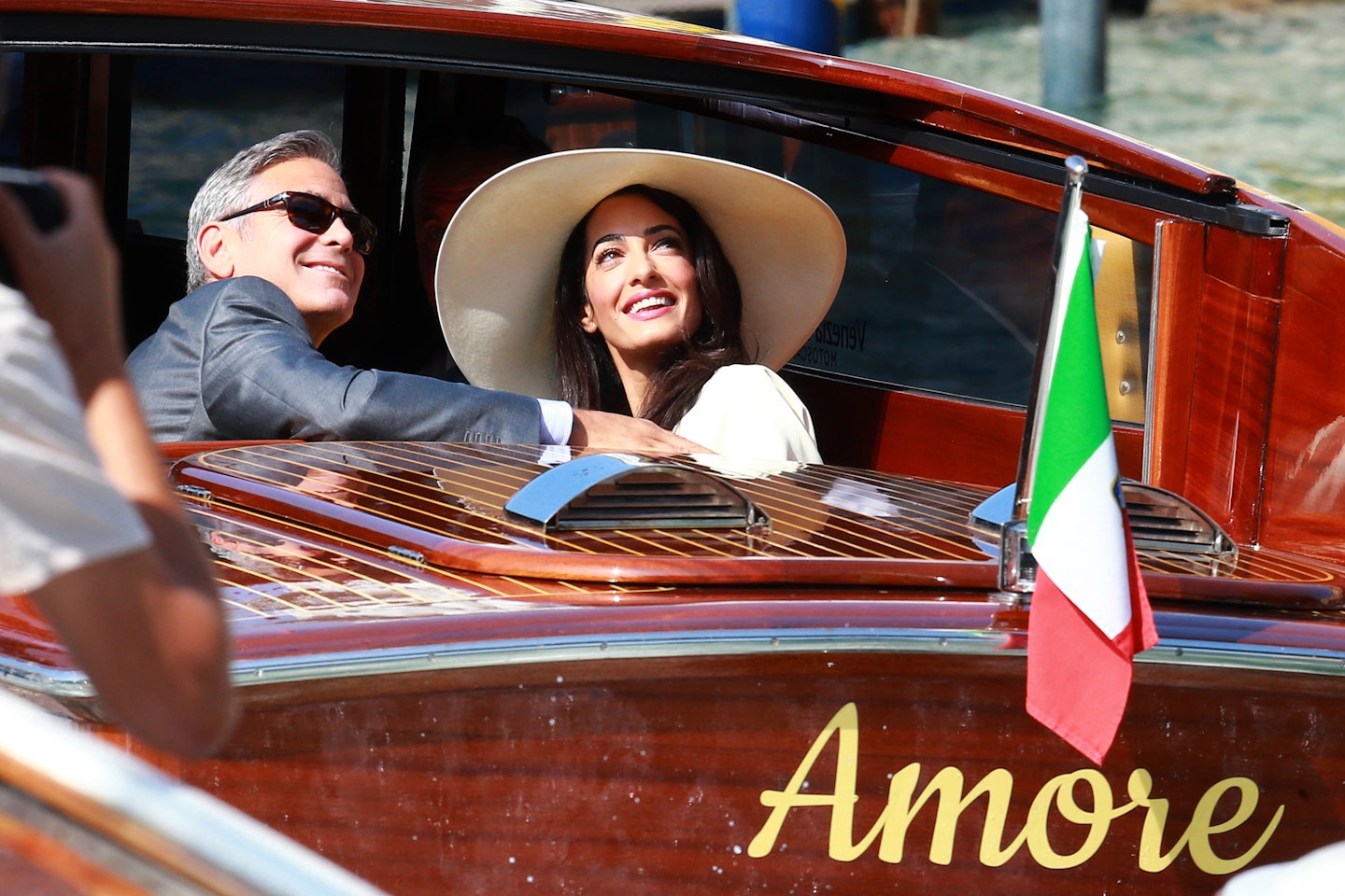 George Clooney Amal Clooney wedding