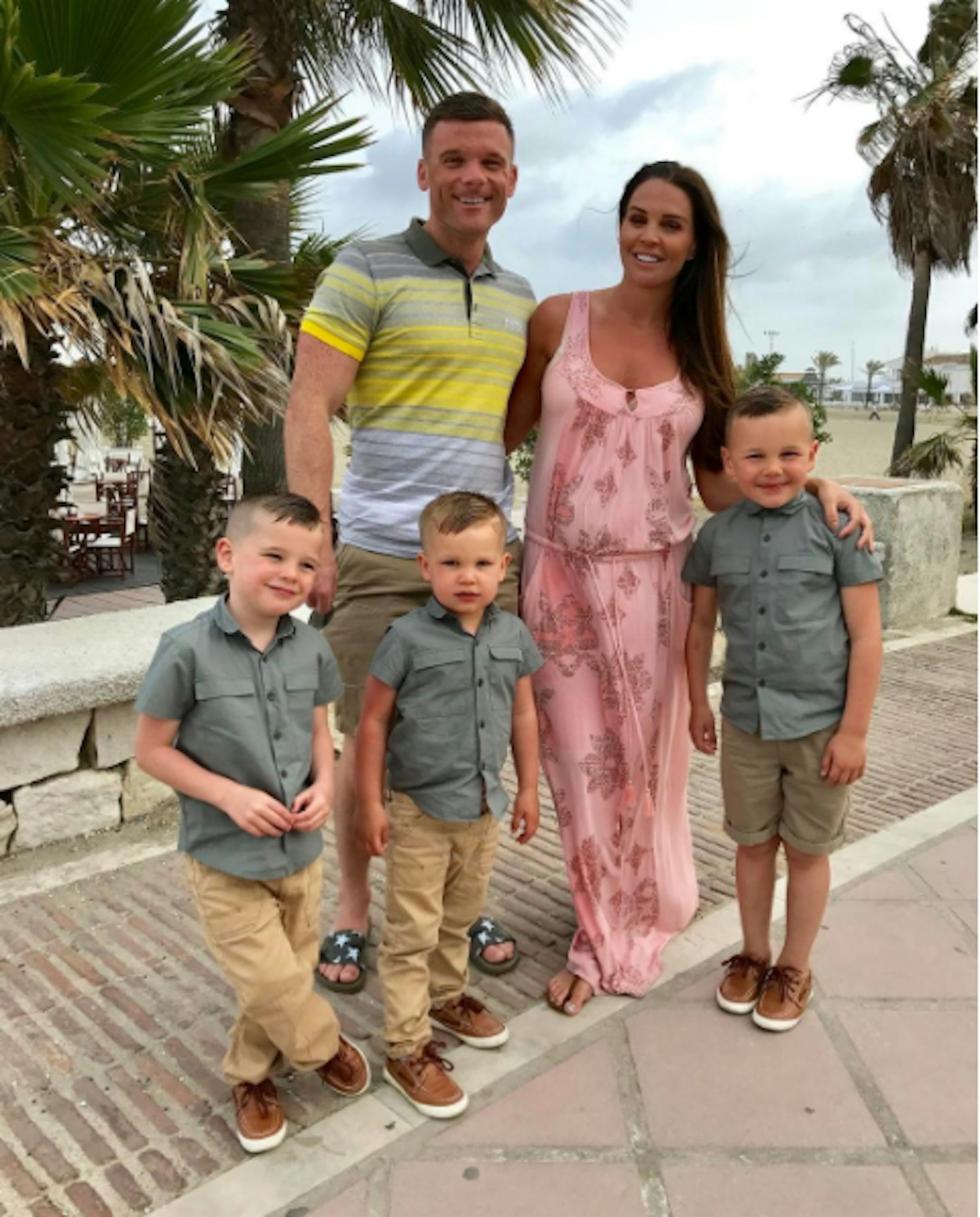 Danielle Lloyd family