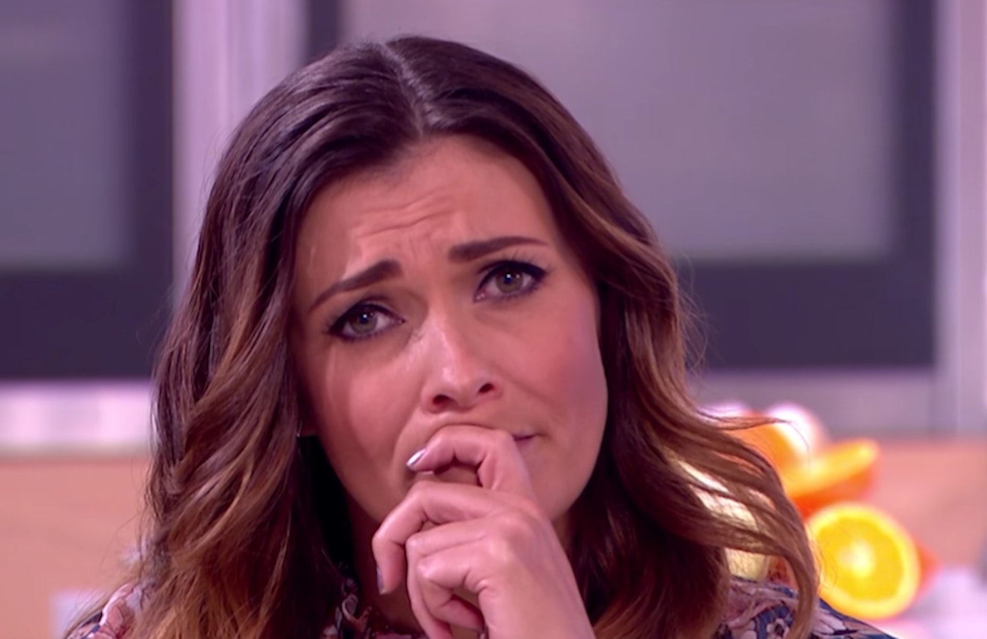 kym-marsh-struggles-tears-thismorning-caller-stillbirth-36-weeks-sands