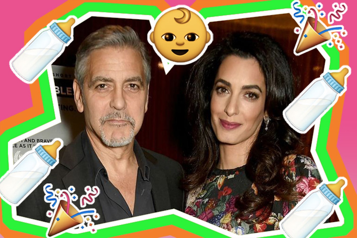 George Clooney, Amal Clooney, babies