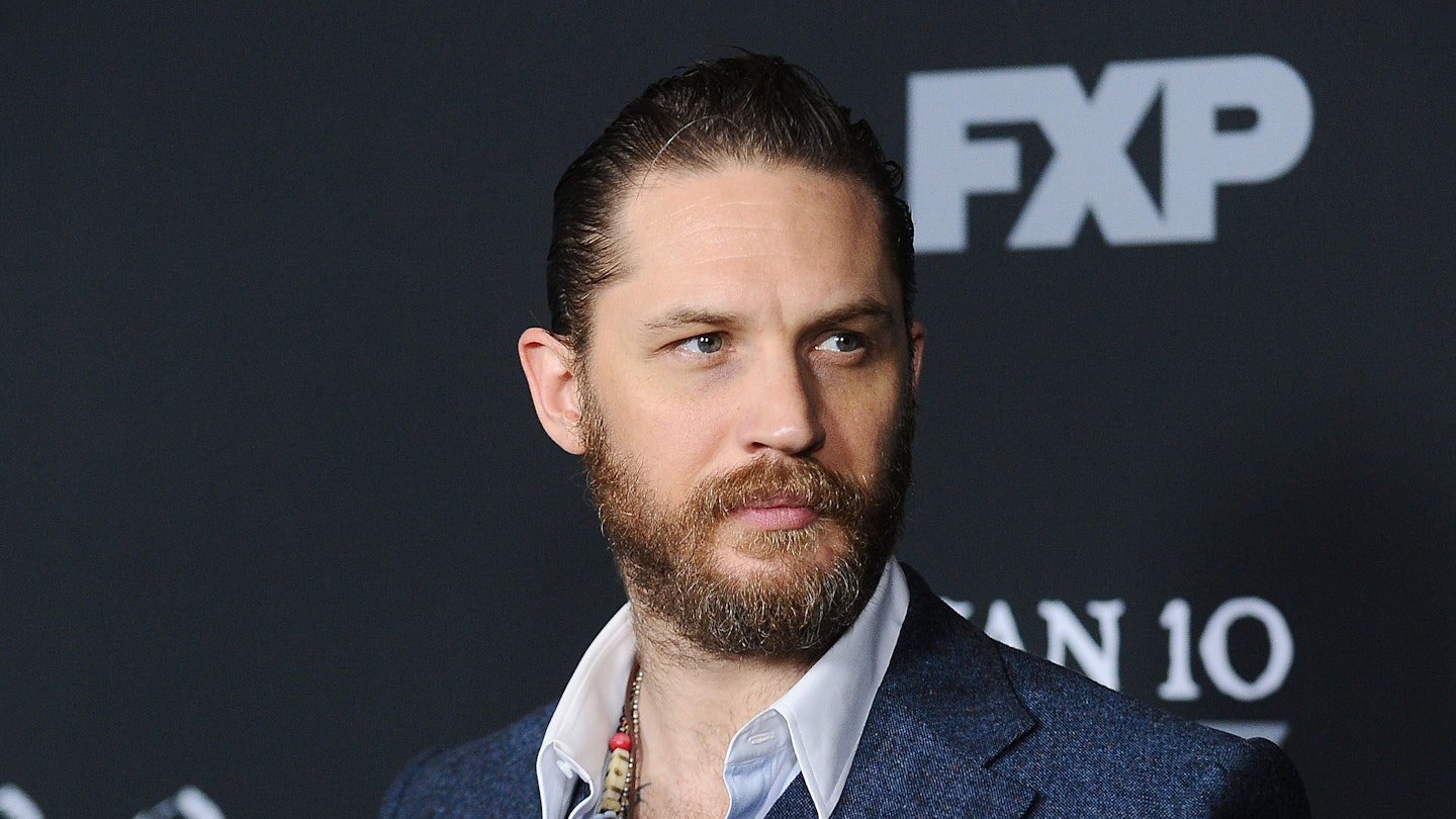Tom Hardy at the premiere of tv show Taboo