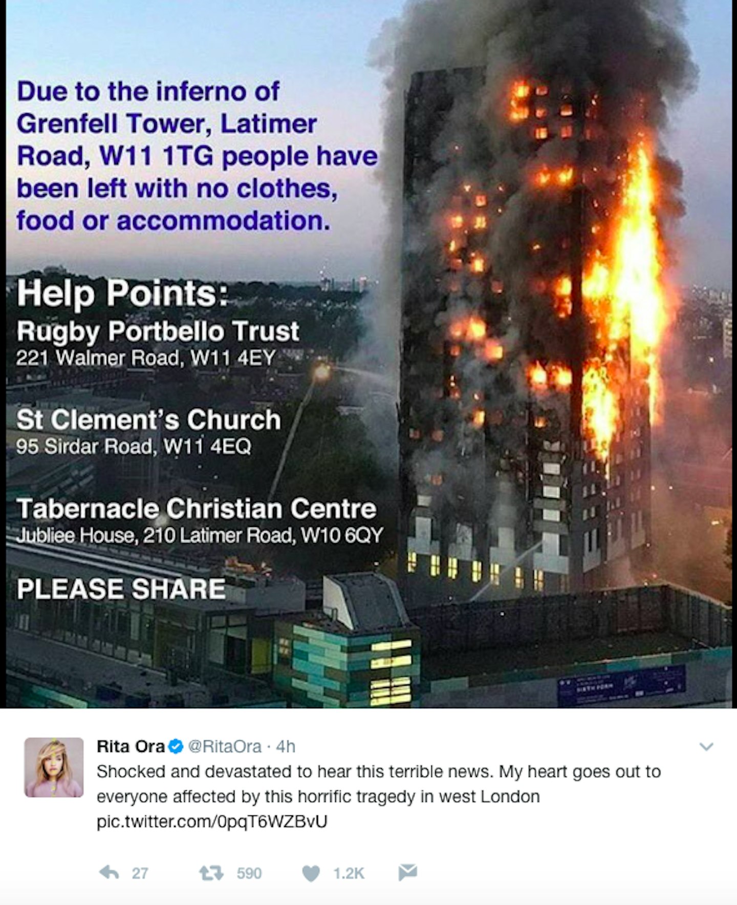 Rita-Ora-Grenfell-Tower