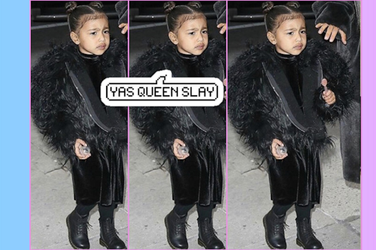 North west looking sassy
