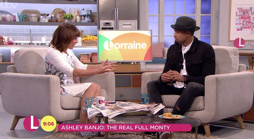 lorraine,kelly,full,monty,ashley,banjo
