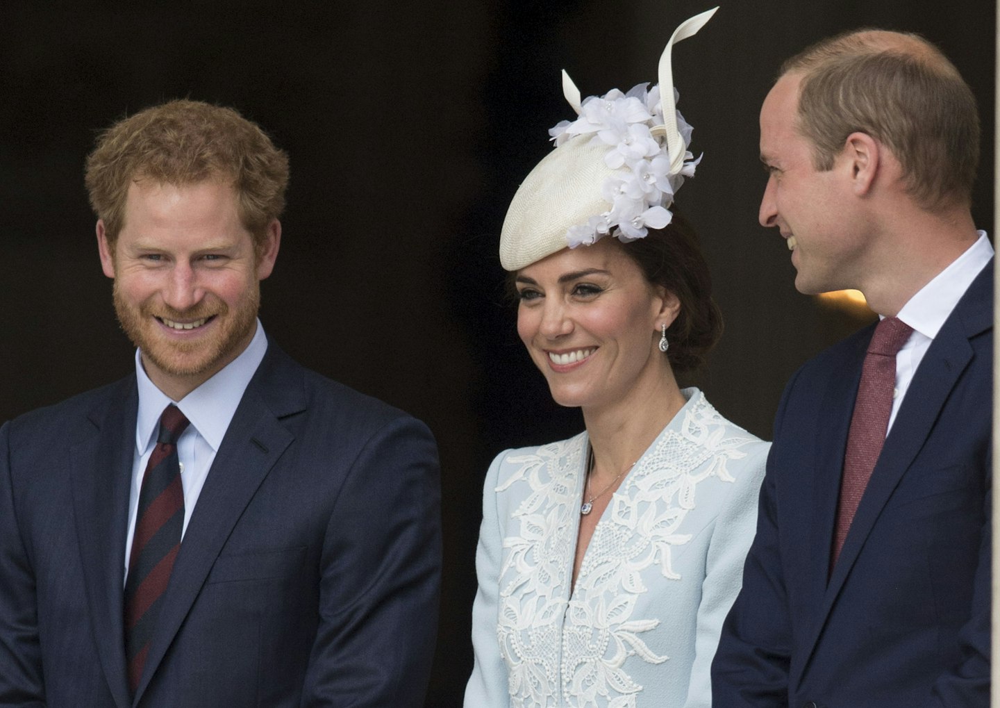 Harry, Kate and William