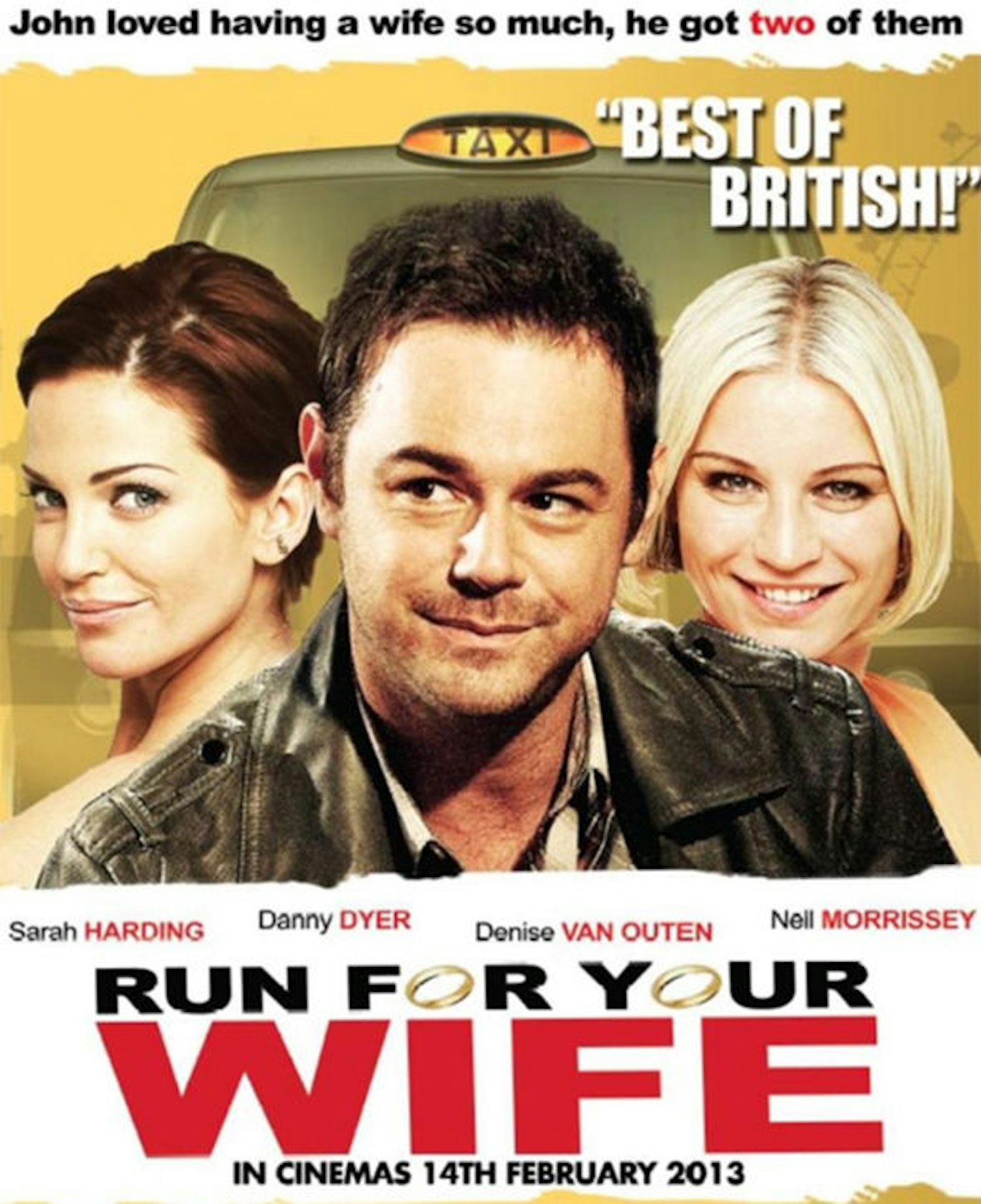 Sarah Harding and Danny Dyer