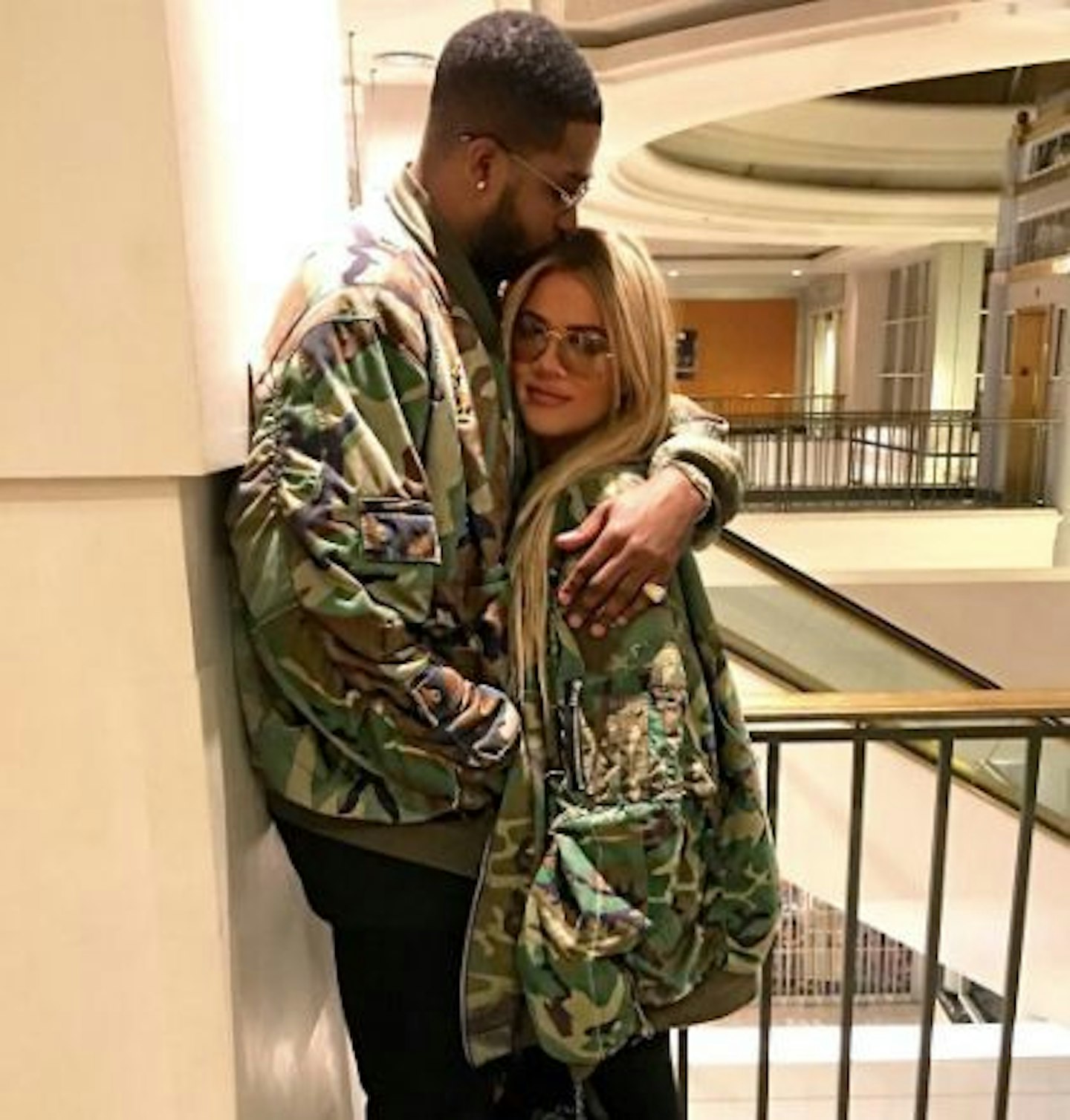 Khloe and Tristan 