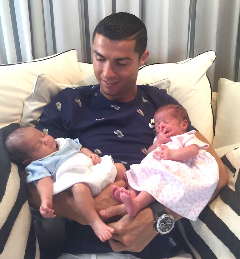 Cristiano Ronaldo confirms twins via surrogacy