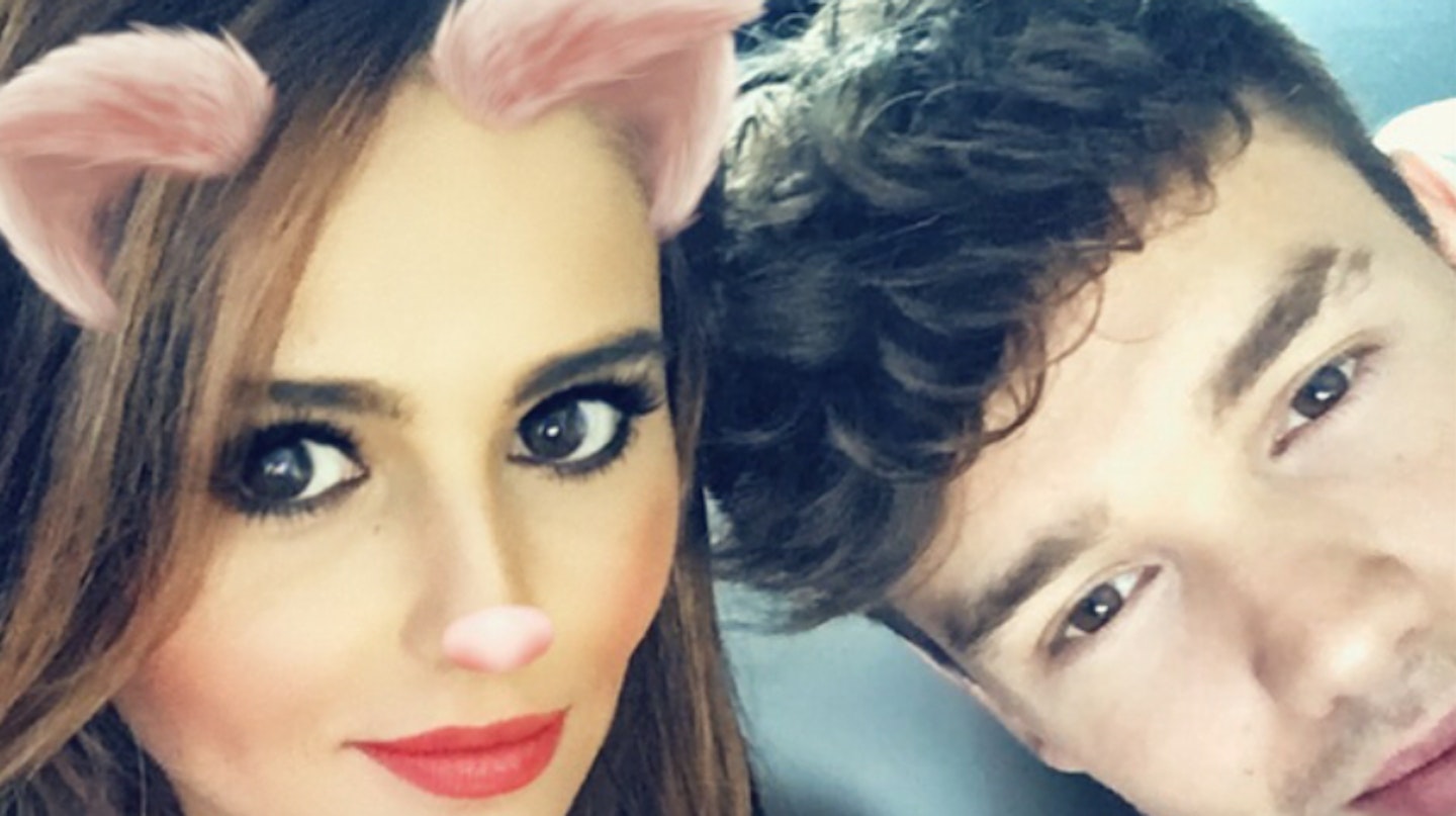 Cheryl and Liam Payne couple selfie