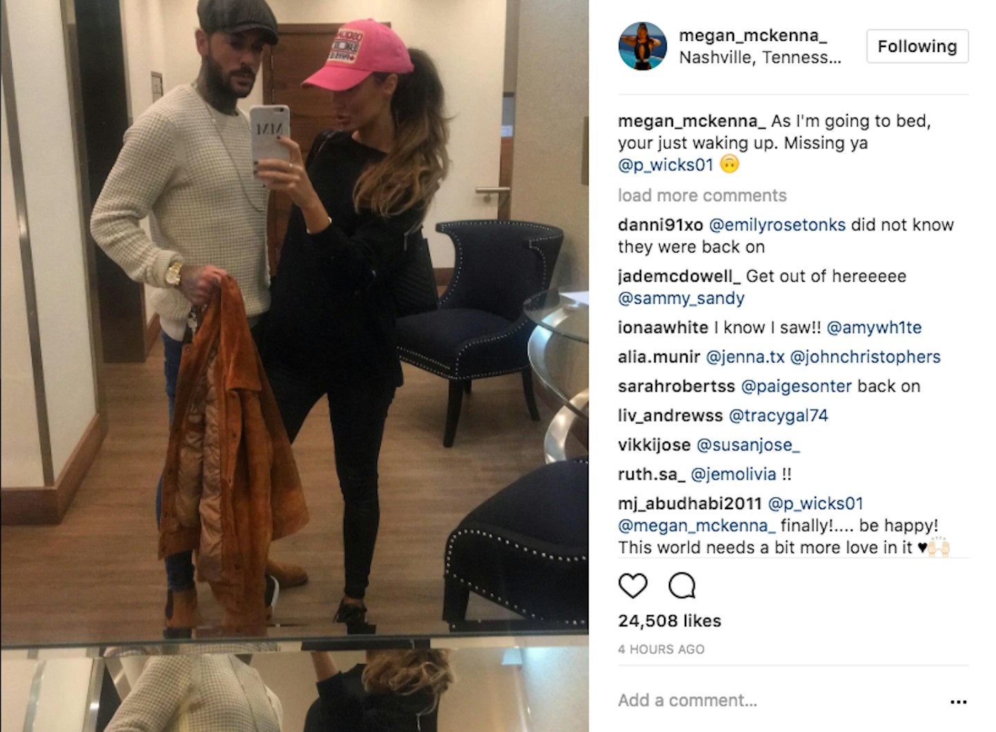 Megan and pete