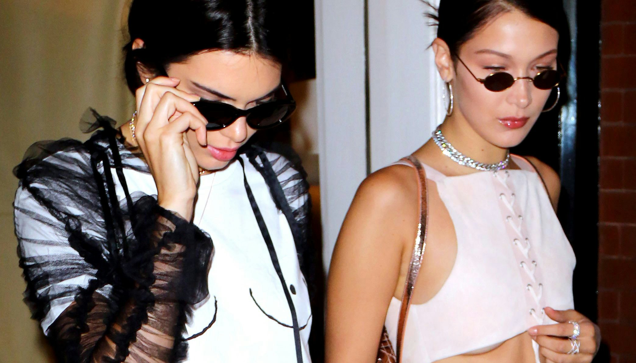 Stars like Bella Hadid and Kendall Jenner ditch their trousers to